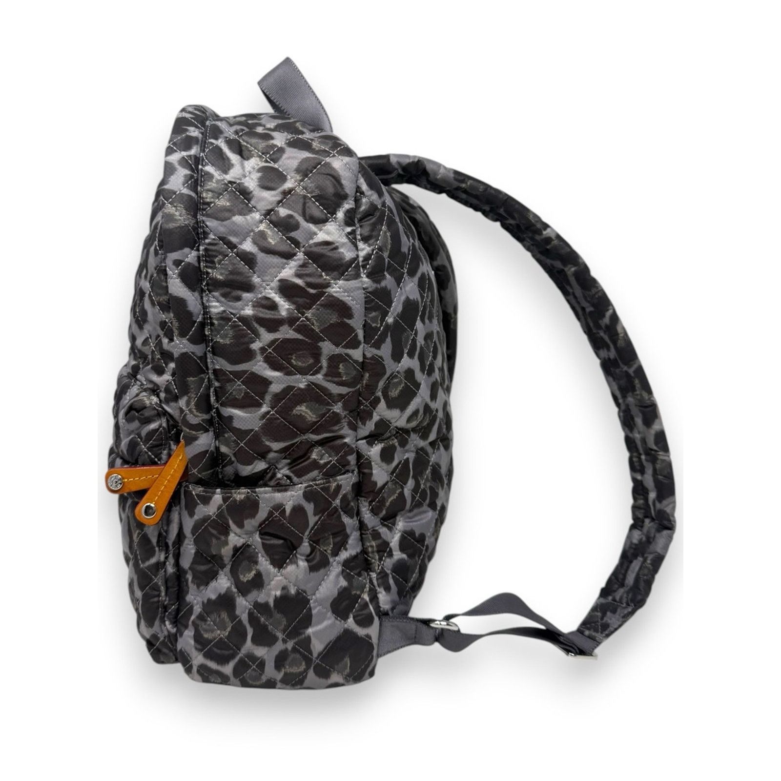 MZ Wallace MZ Wallace City Backpack Gray Leopard Zippered Quilt Mini Size ONE SIZE - 2 Thumbnail