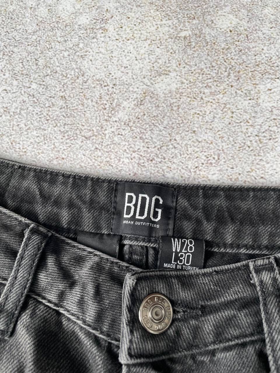 Bdg × Vintage Vintage BDG Black Denim Baggy Pants Y2K Ultra Rare Item Size US 30 / EU 46 - 6 Thumbnail