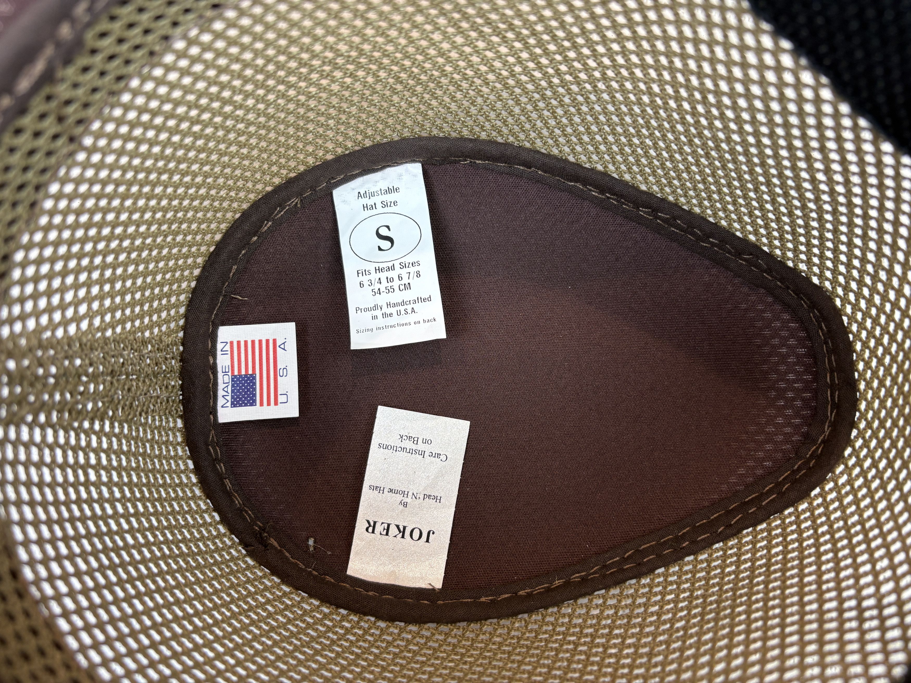 Other Joker Breathable Mesh Fedora Hat | American Hat Makers Size ONE SIZE - 7 Thumbnail