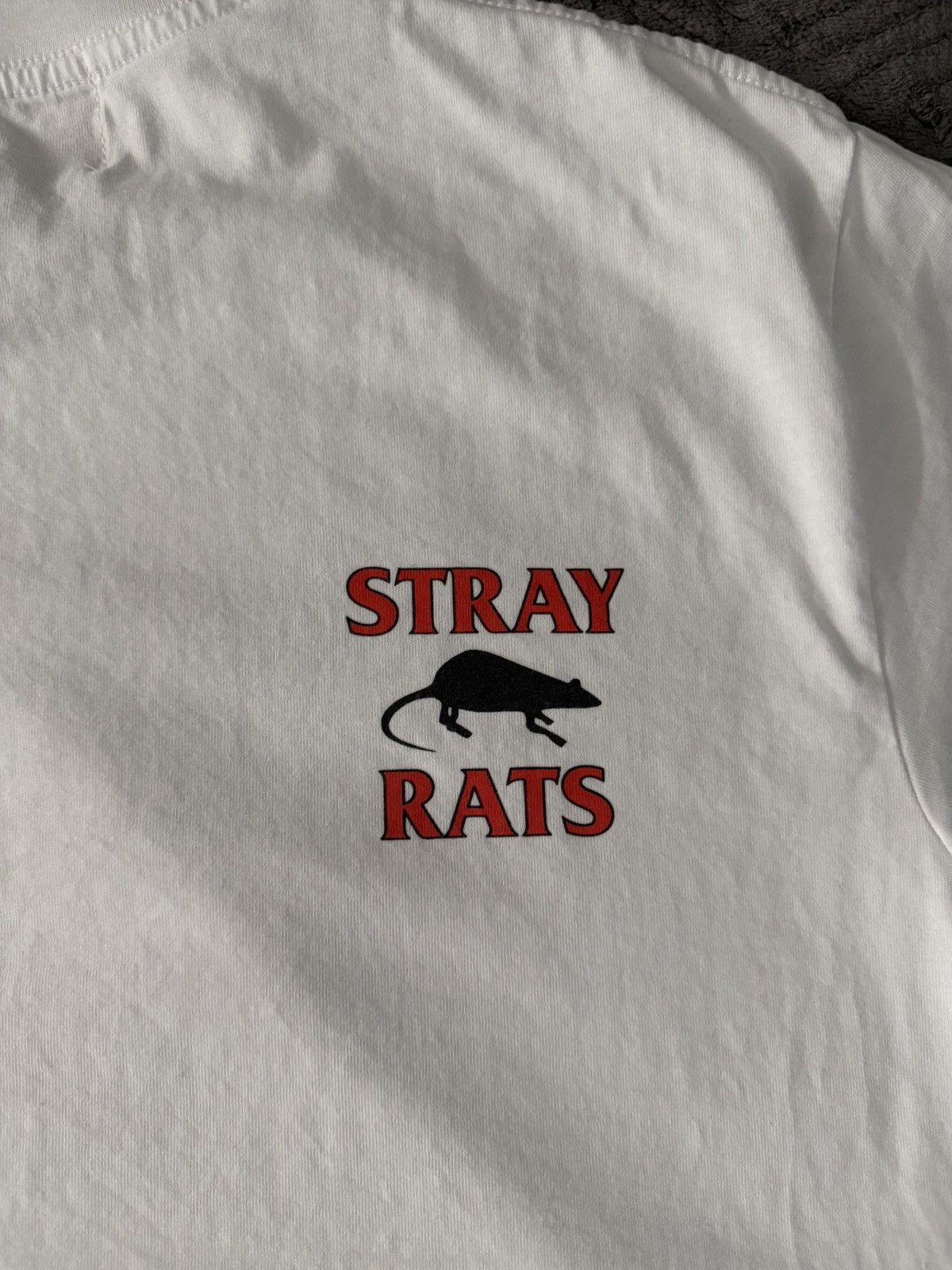 Vaa X Stray Rats Graphic Tee — Virgil Abloh World's Fair in White, Men's — image 6 of 6