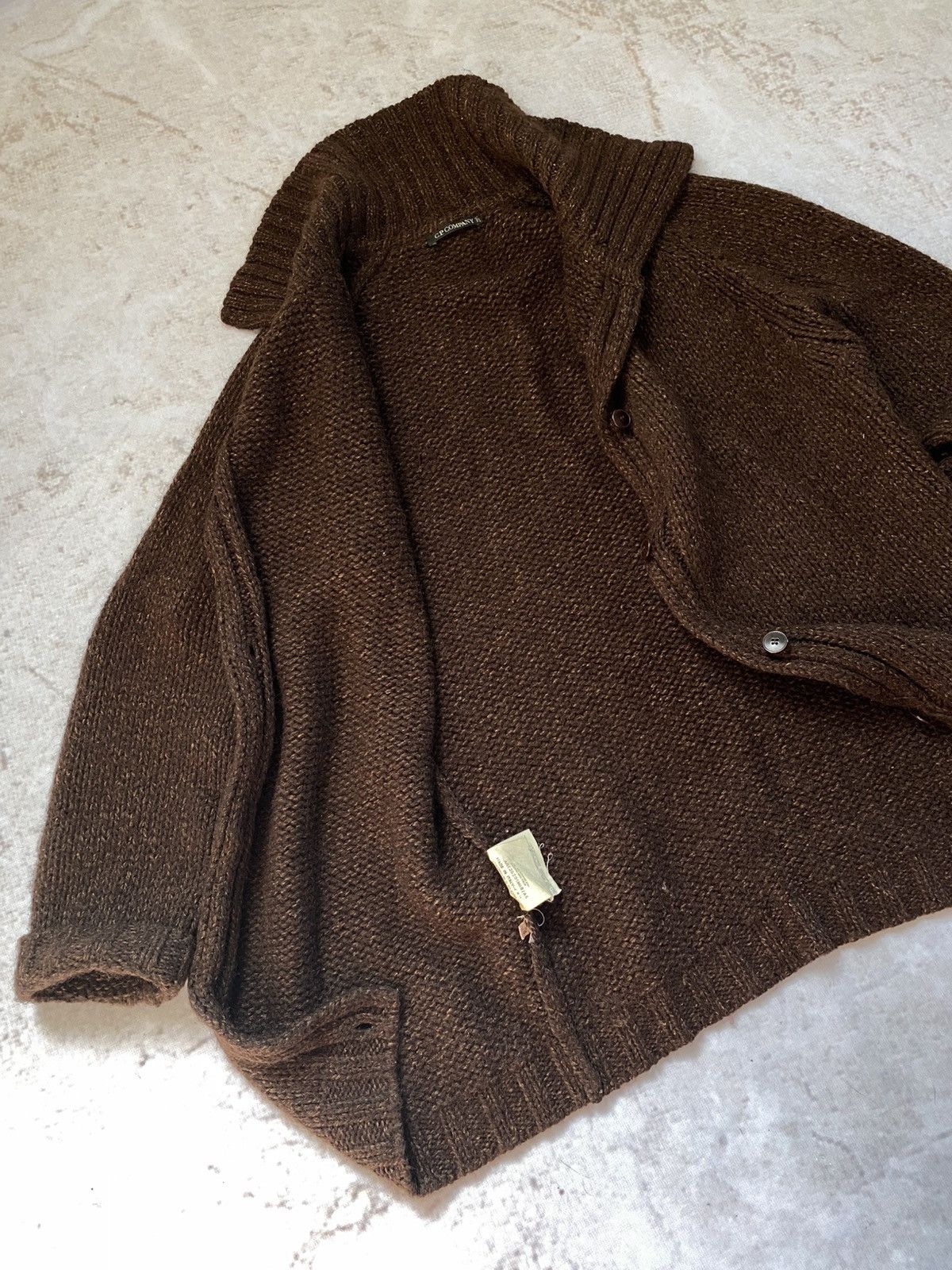 C.P. Company × Massimo Osti Vintage C.P. Company Rare Military Cardigan Size US S / EU 44-46 / 1 - 5 Thumbnail