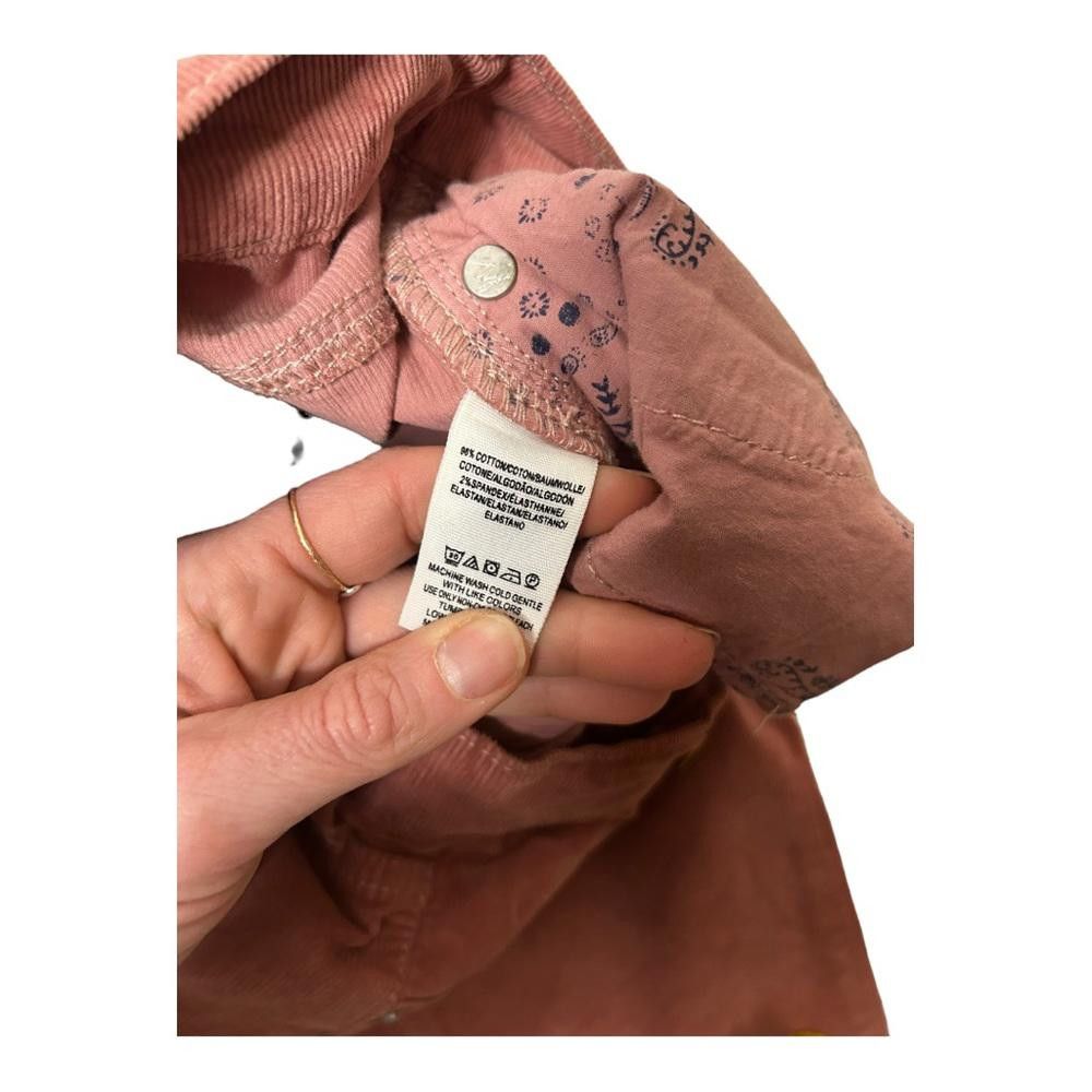 Free People Free People l Pink Holes In Corduroy Size 24 Size 24" / US 00 / IT 34 - 9 Thumbnail