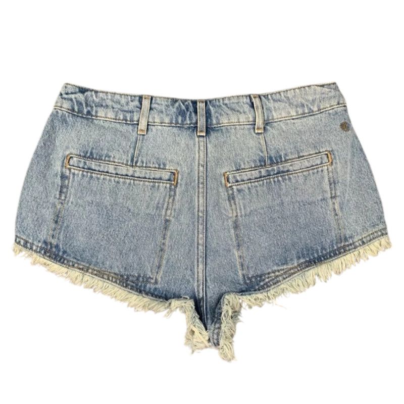 Anthropologie NWT Anthropologie Pilcro Pitched Micro Denim Shorts $78 28 Size 28" / US 6 / IT 42 - 9 Thumbnail