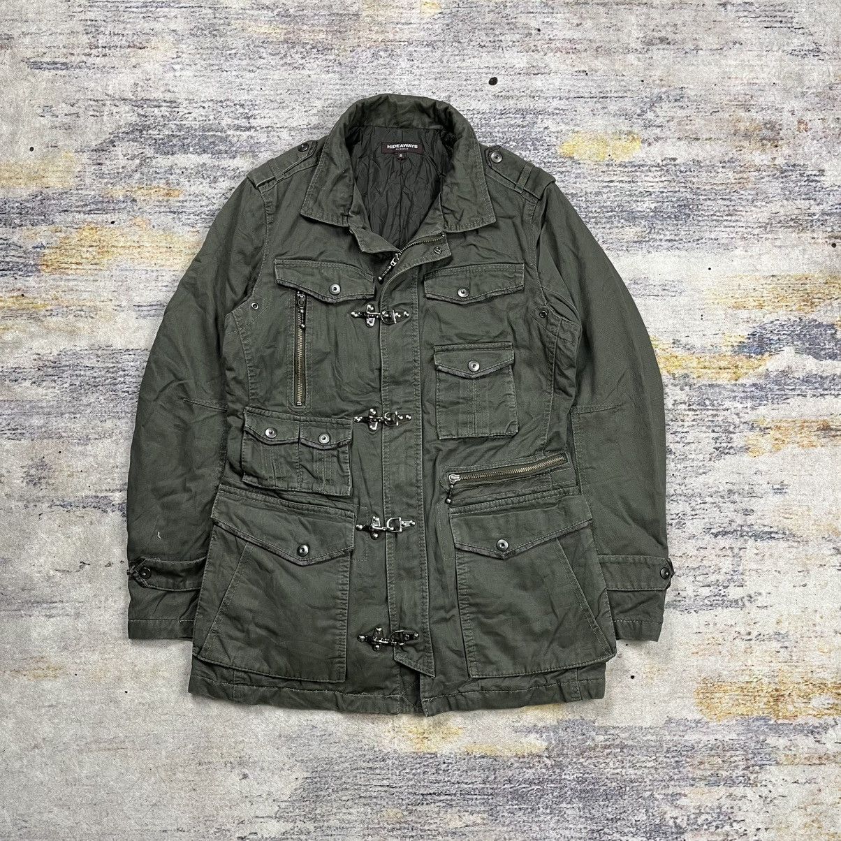Le Grande Bleu (L.G.B.) Nicole club for men multi pocket cargo fireman clasp jacket Size US M / EU 48-50 / 2 - 1 Thumbnail