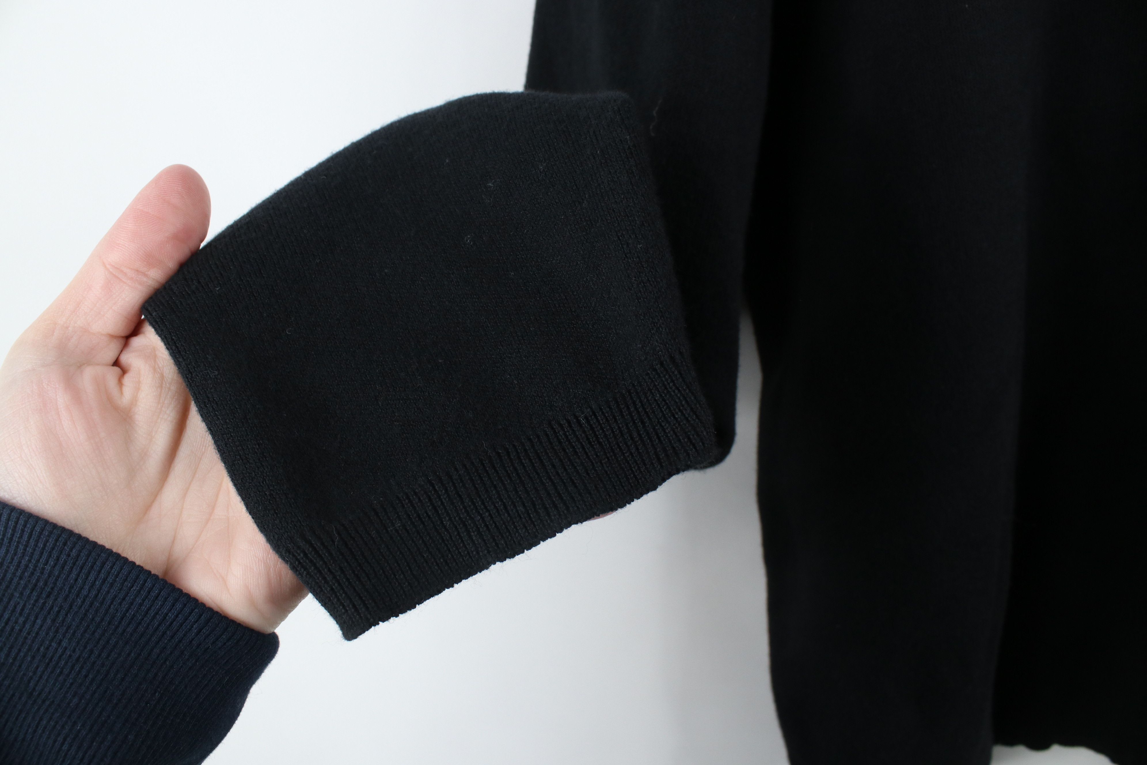 Eddie Bauer × Vintage Deadstock Vintage 90s Eddie Bauer Knit Sweater Black USA Size S / US 4 / IT 40 - 6 Thumbnail