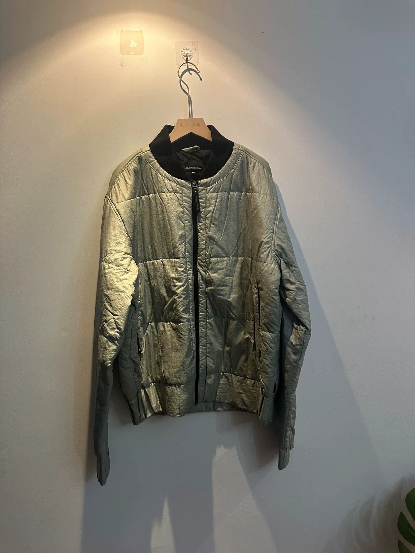 Balenciaga CK Jeans Wrinkled Jacket in XXL Size Size US XXL / EU 58 / 5 - 1 Thumbnail