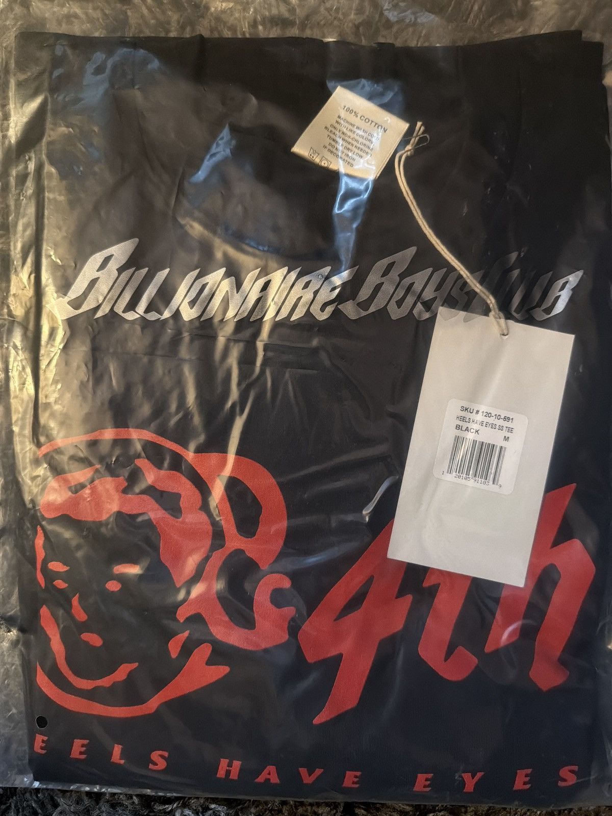 Billionaire Boys Club Billionaire Boys Club x Heels Club T Shirt Red Medium Size US M / EU 48-50 / 2 - 1 Thumbnail