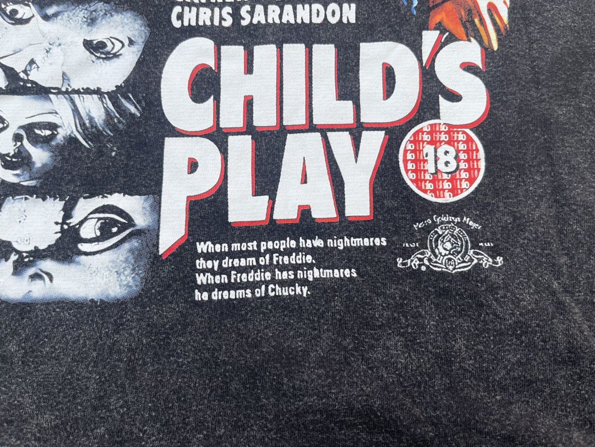 Expert Horror Vintage Movie T shirt Chucky Horror Serial Killer L Distress Size US L / EU 52-54 / 3 - 4 Thumbnail