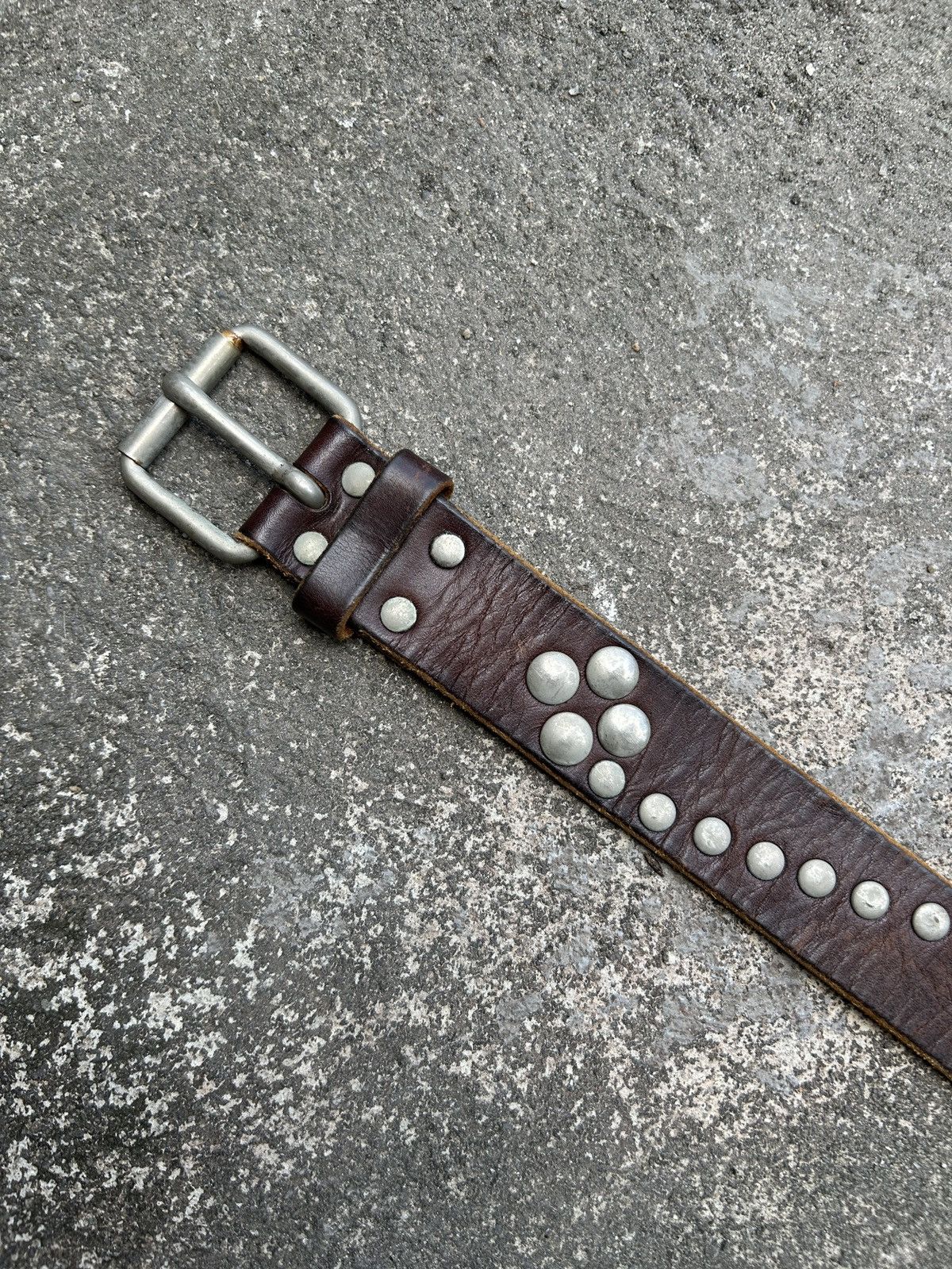 Vintage Vintage studded leather belt (Kapital Style) Size ONE SIZE - 9 Thumbnail
