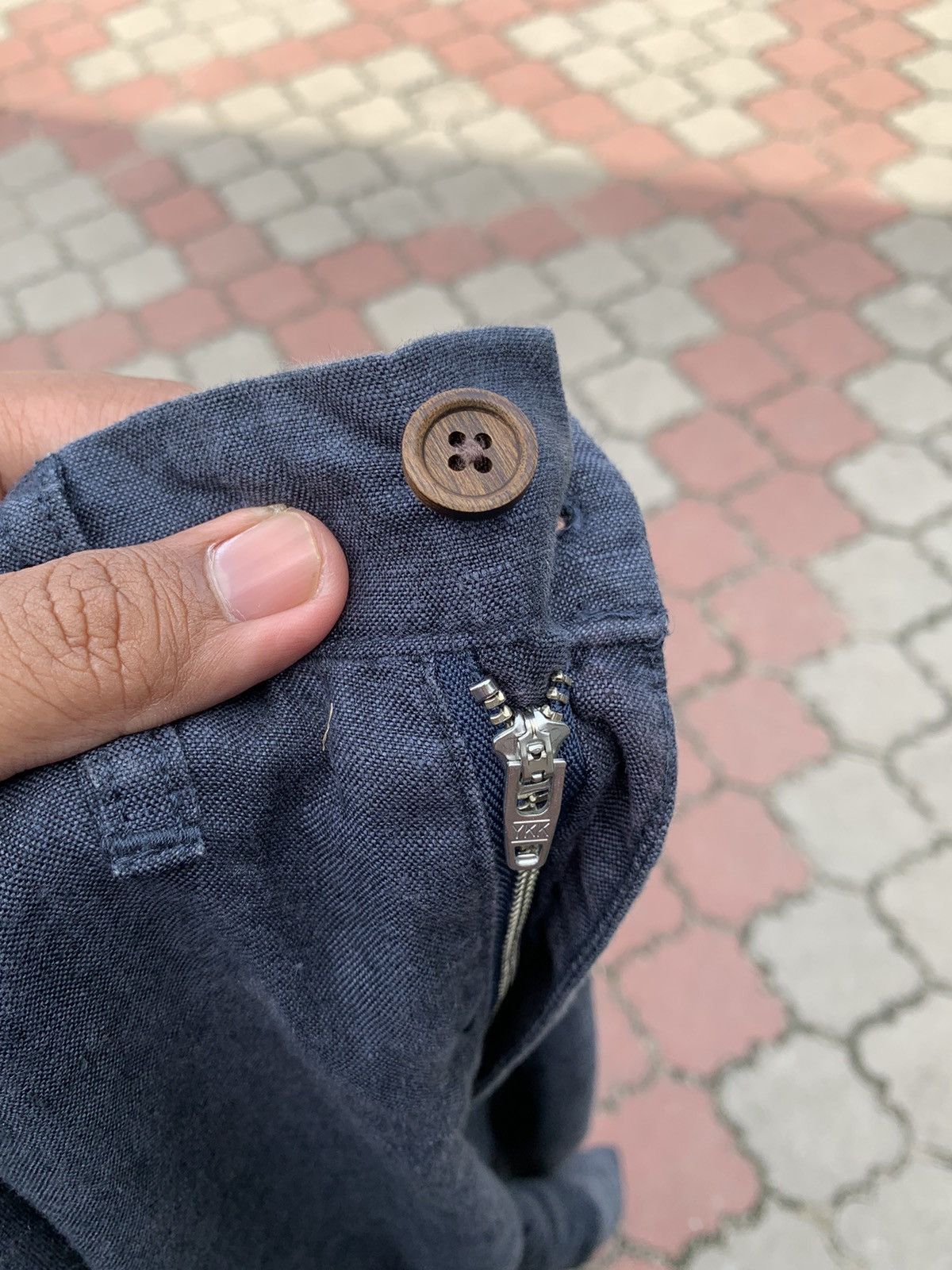 Japanese Brand Steals! Japanese Brand Muji Casual Cotton Linen Pants Size US 35 - 8 Thumbnail