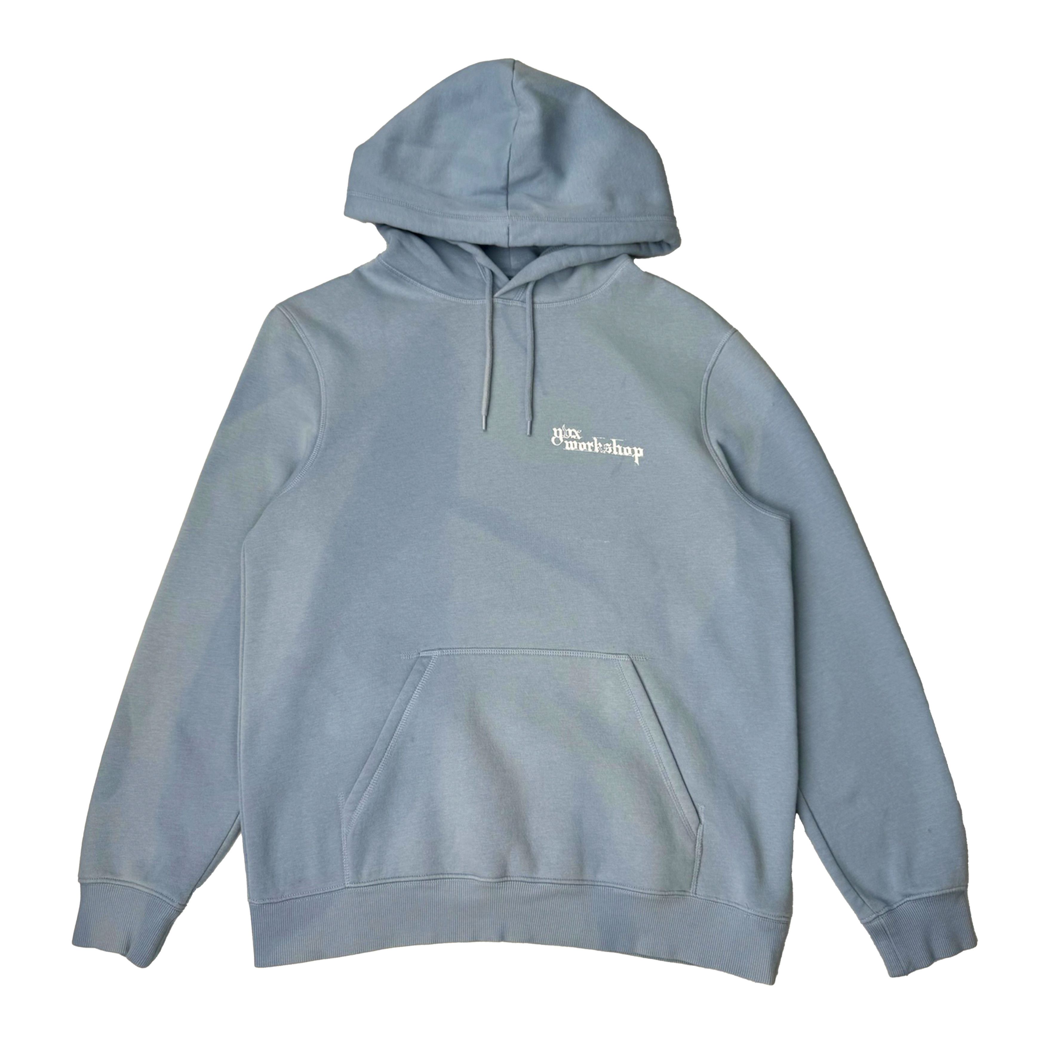YVX YVX Workshop Hooded Sweatshirt Powder Blue Size US M / EU 48-50 / 2 - 1 Thumbnail