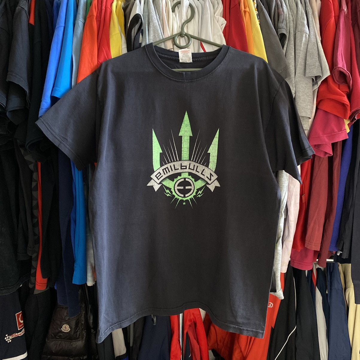Band Tees Vintage Emilbulls Ocean Tour Big graphic logo rock tee Size US L / EU 52-54 / 3 - 1 Thumbnail