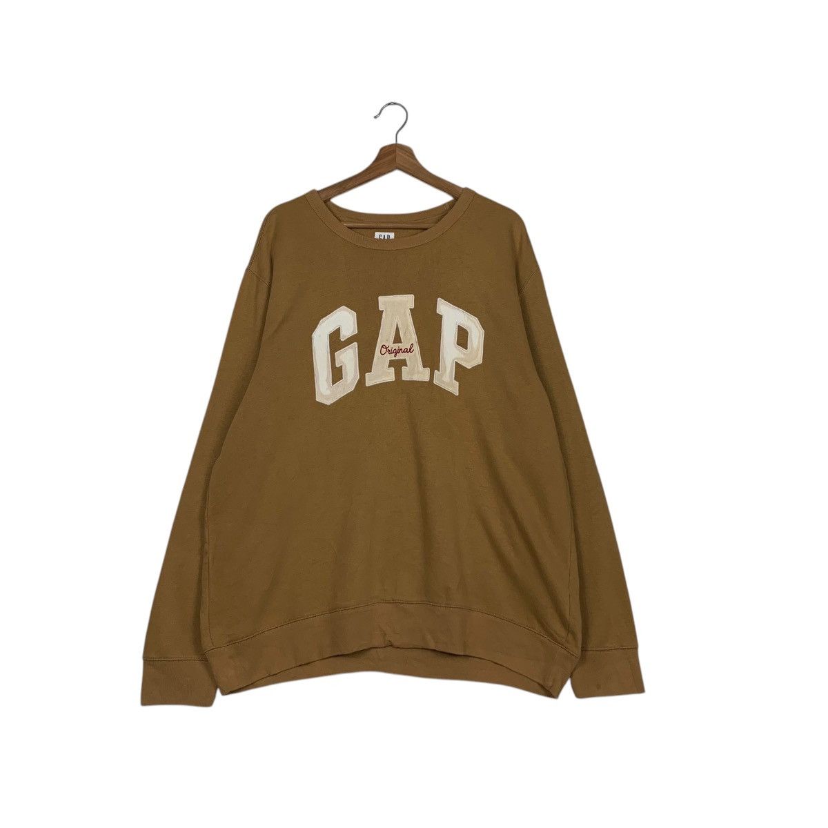 Gap GAP Big Logo Crewneck Sweatshirt #1874-C82 Size US XL / EU 56 / 4 - 1 Thumbnail