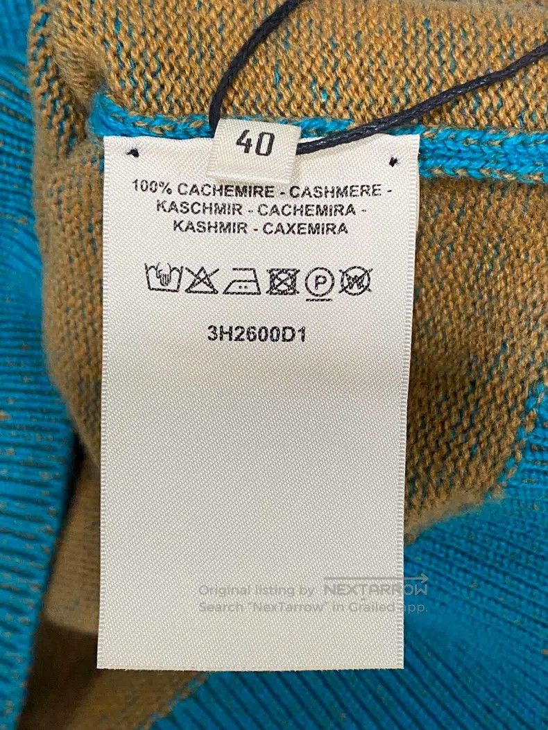 Hermes Hermes Cashmere Knit Short Sleeve Size S / US 4 / IT 40 - 5 Thumbnail
