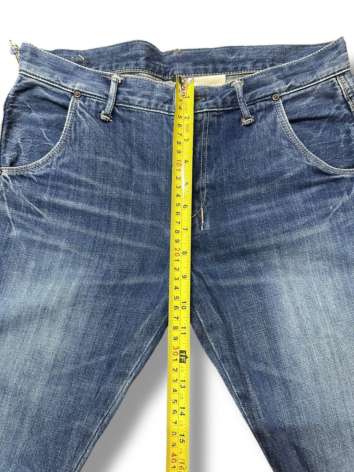 Japanese Brand Vintage Flare Jeans Style With Faded Wash Size US 32 / EU 48 - 14 Thumbnail