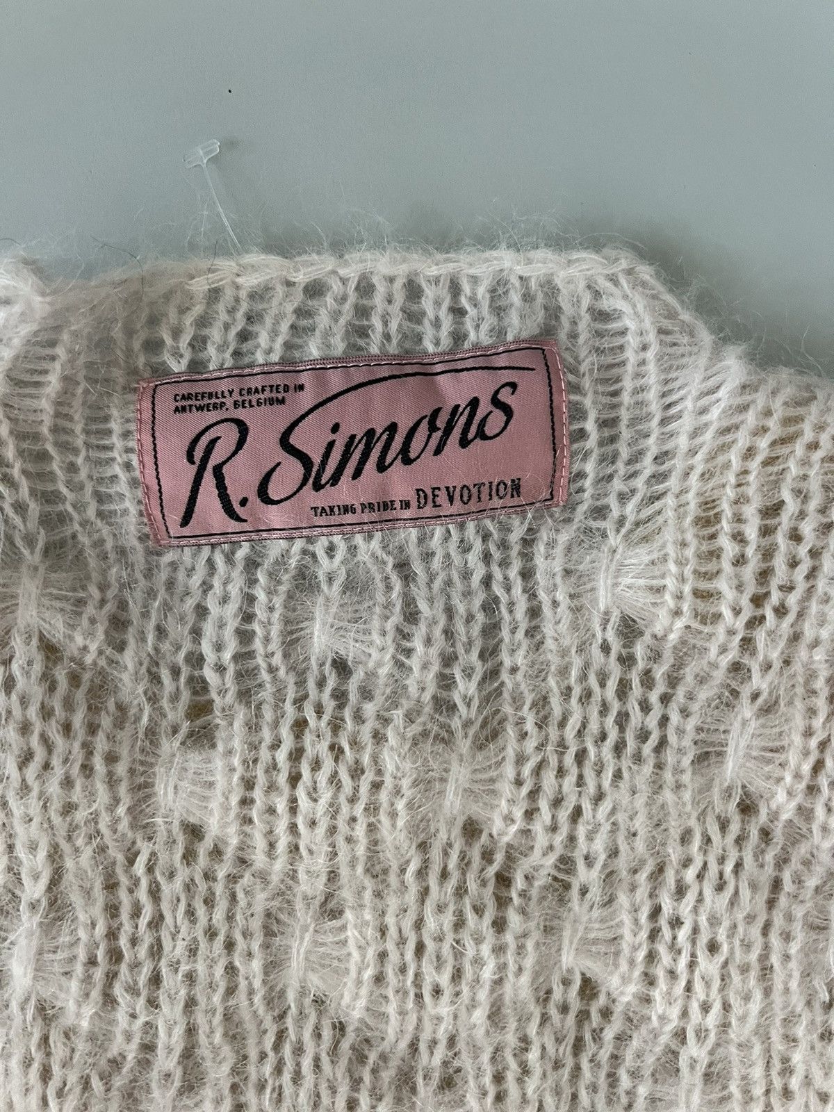 Raf Simons Raf Simons Distressed Effect Knit Jumper Size US S / EU 44-46 / 1 - 8 Thumbnail