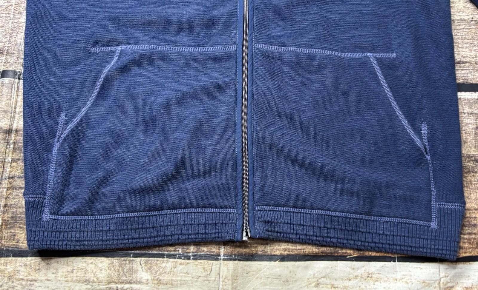 Tommy Bahama Tommy Bahama Sweater Mens Large Full Zip Elbow Patch Cotton Size US L / EU 52-54 / 3 - 6 Thumbnail