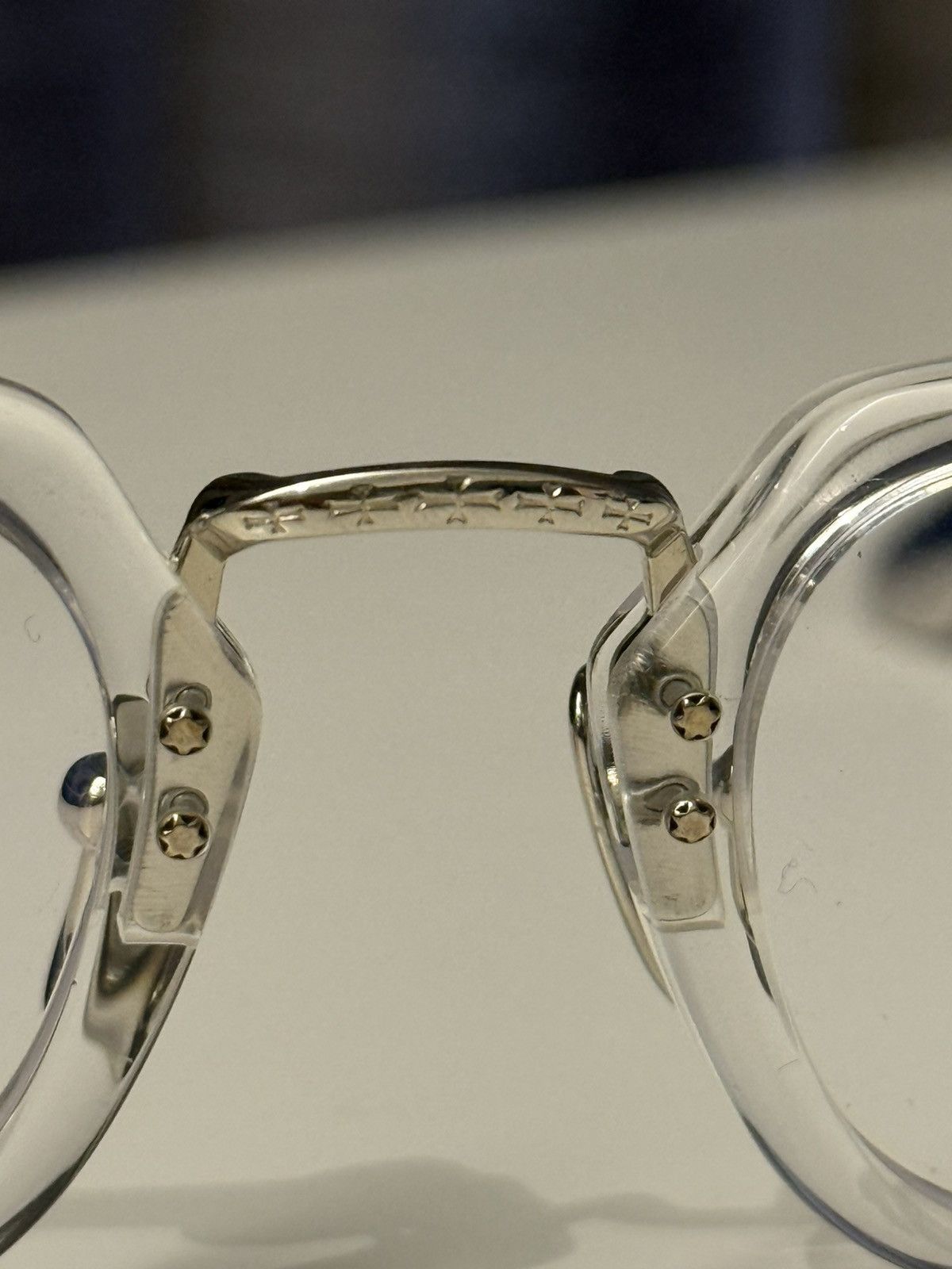 Chrome Hearts Chrome Hearts Dagger Glasses Black Size ONE SIZE - 8 Thumbnail