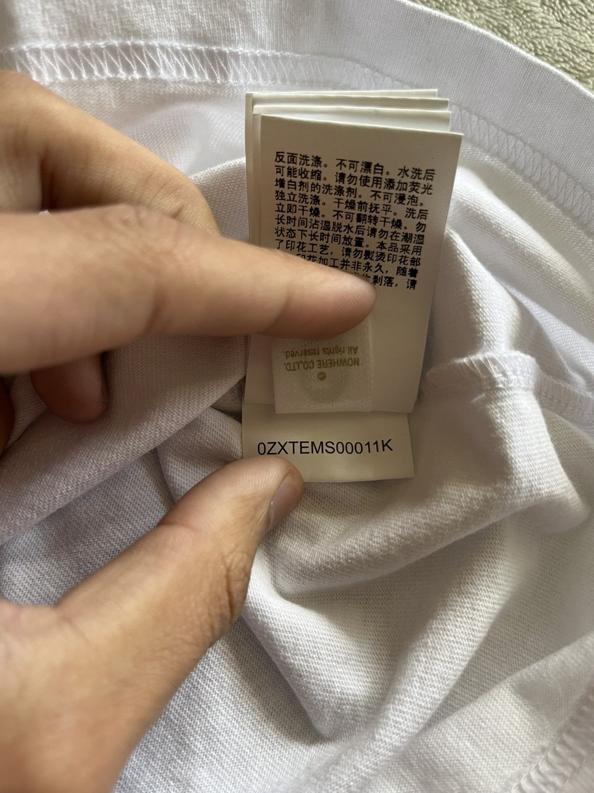 Bape Bape College Tee (SS21) Size US L / EU 52-54 / 3 - 10 Thumbnail