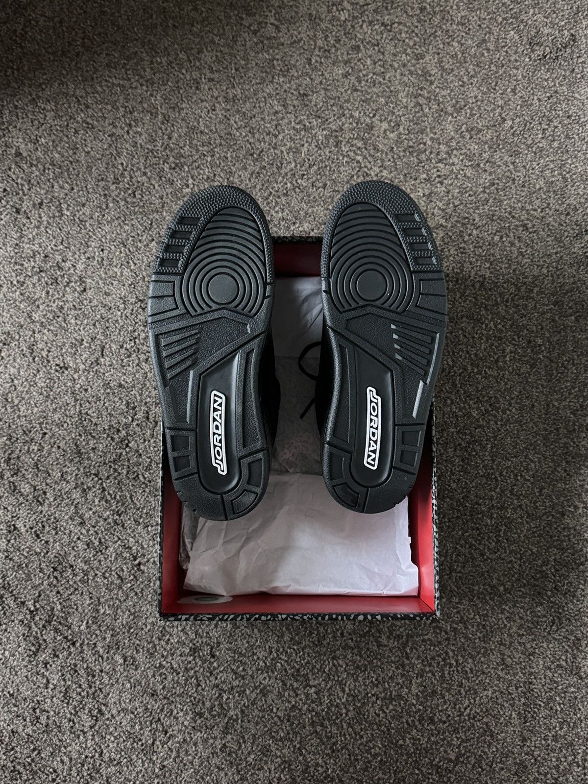 Jordan Brand 💠Air Jordan💠 3 Black CAT (8.5) Size US 8.5 / EU 41-42 - 5 Thumbnail