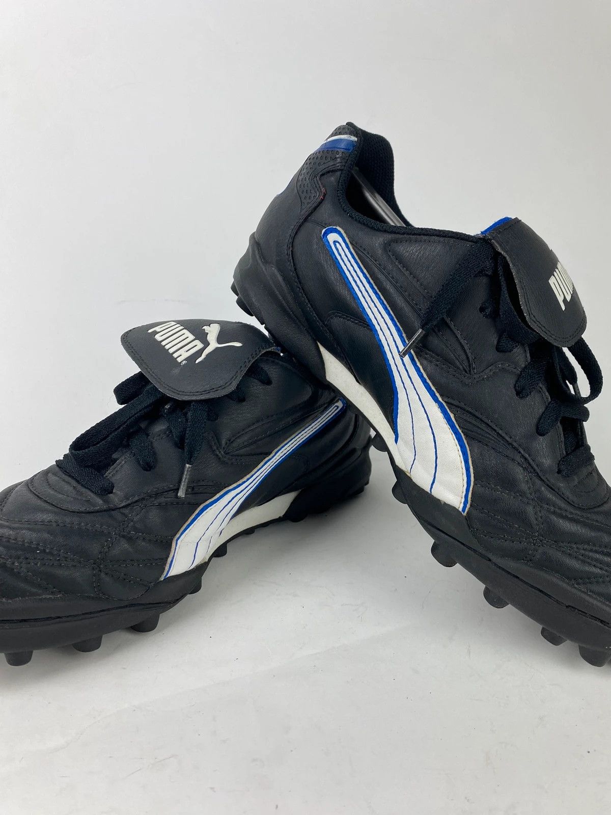 Japanese Brand × Puma puma soccer shoes sport vintage retro turf football bloke Size US 11.5 / EU 44-45 - 4 Thumbnail