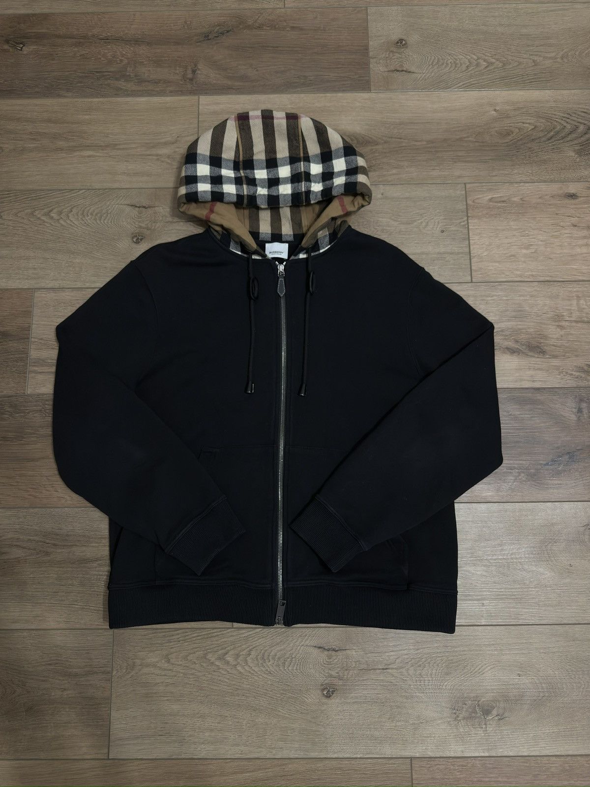 Burberry Burberry Check Hood Zip Up Size US M / EU 48-50 / 2 - 1 Thumbnail