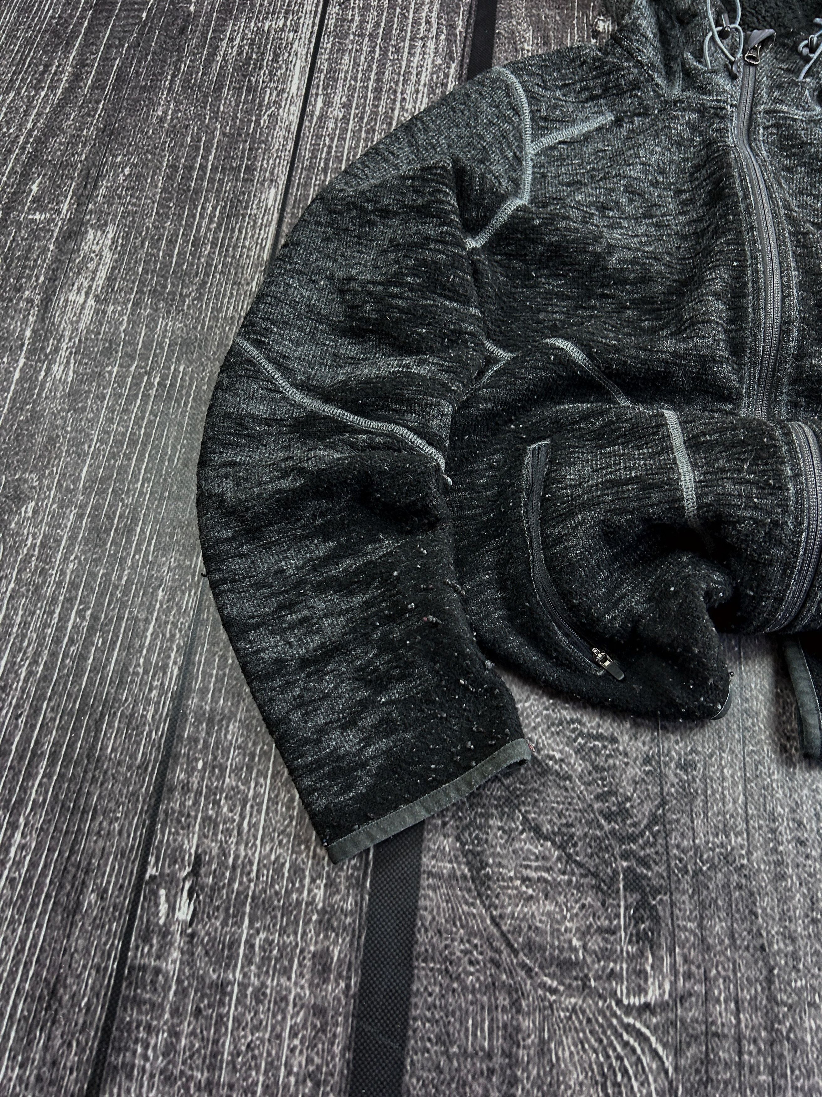 Japanese Brand VTG ARCHIVE RICK OWENS STYLE WASHED AVANT GARDE ZIP HOODIE Size US S / EU 44-46 / 1 - 2 Thumbnail