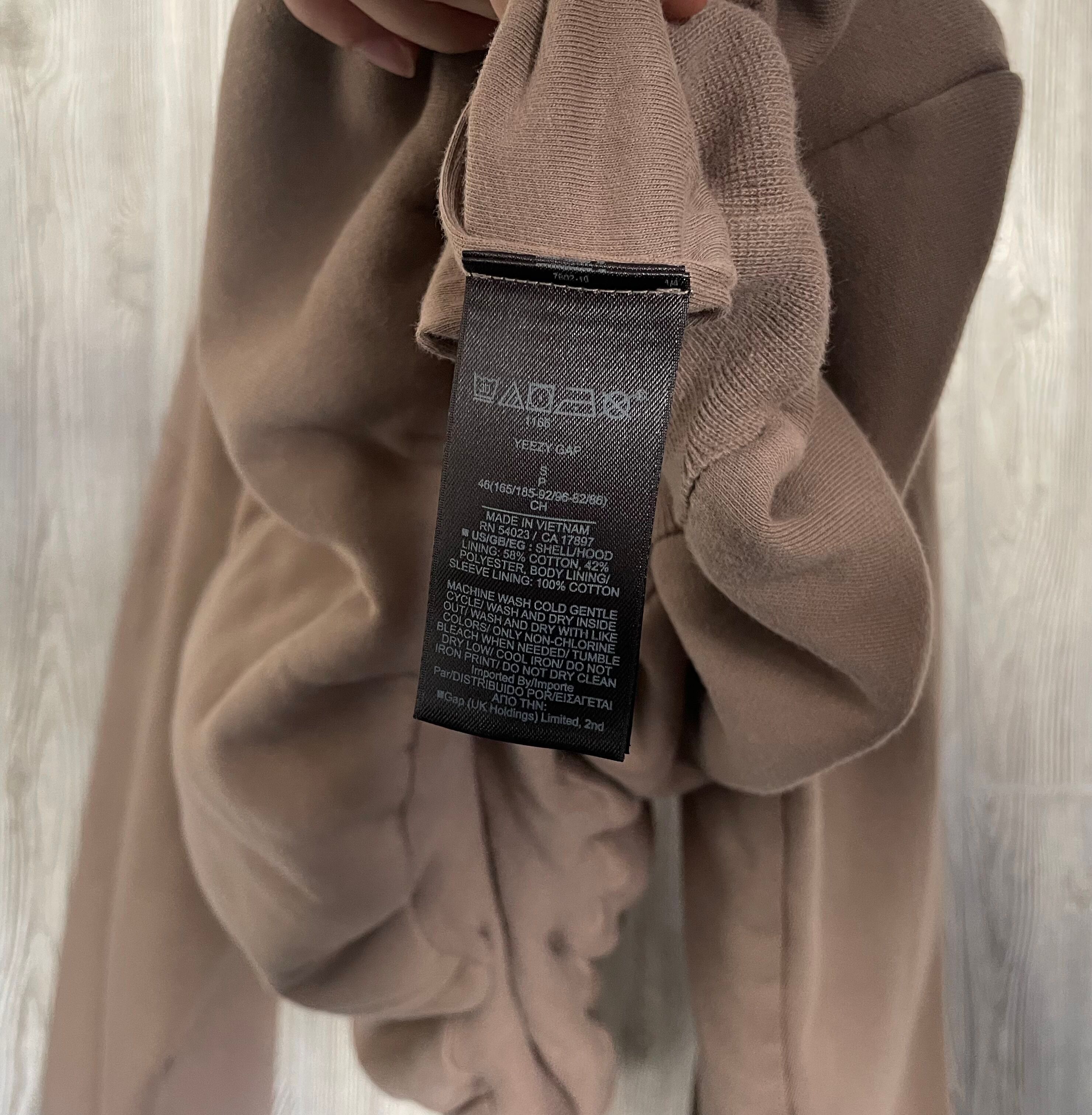 Gap Exclusive Color Biege Dove Hoodie Size US S / EU 44-46 / 1 - 5 Thumbnail