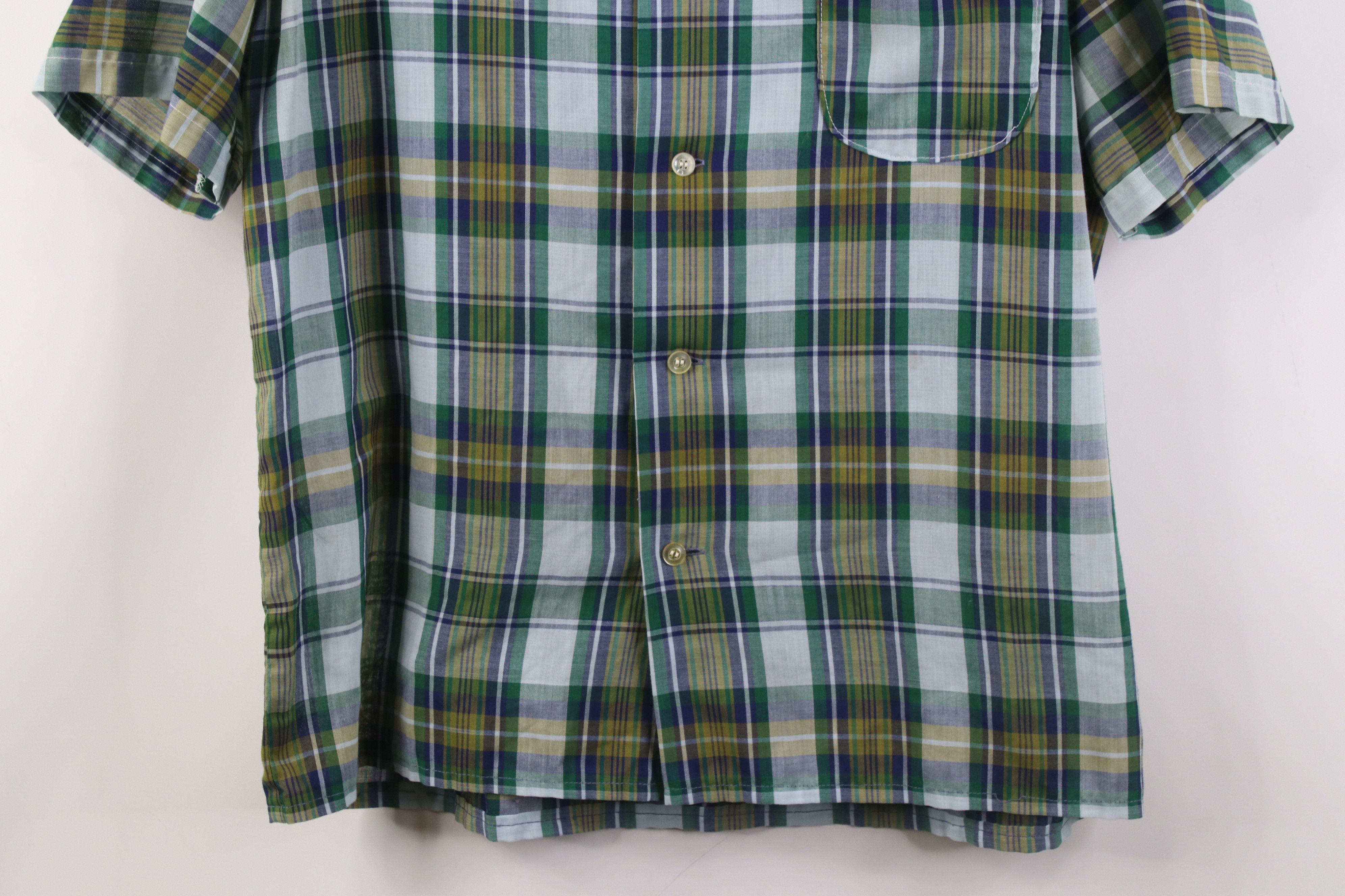 Vintage Vintage 50s Rockabilly Collar Short Sleeve Button Shirt USA Size US M / EU 48-50 / 2 - 3 Thumbnail