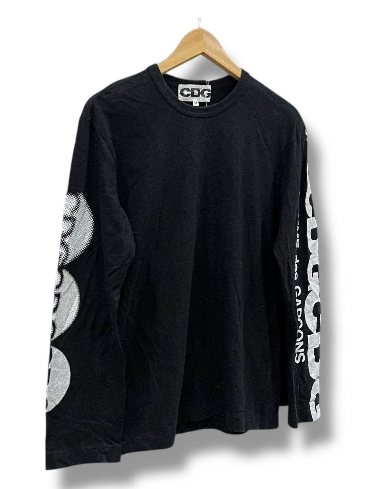 Comme des Garcons Comme des Garçons CDG Long Sleeve Logo Tee (Made in Japan) Size US M / EU 48-50 / 2 - 7 Thumbnail