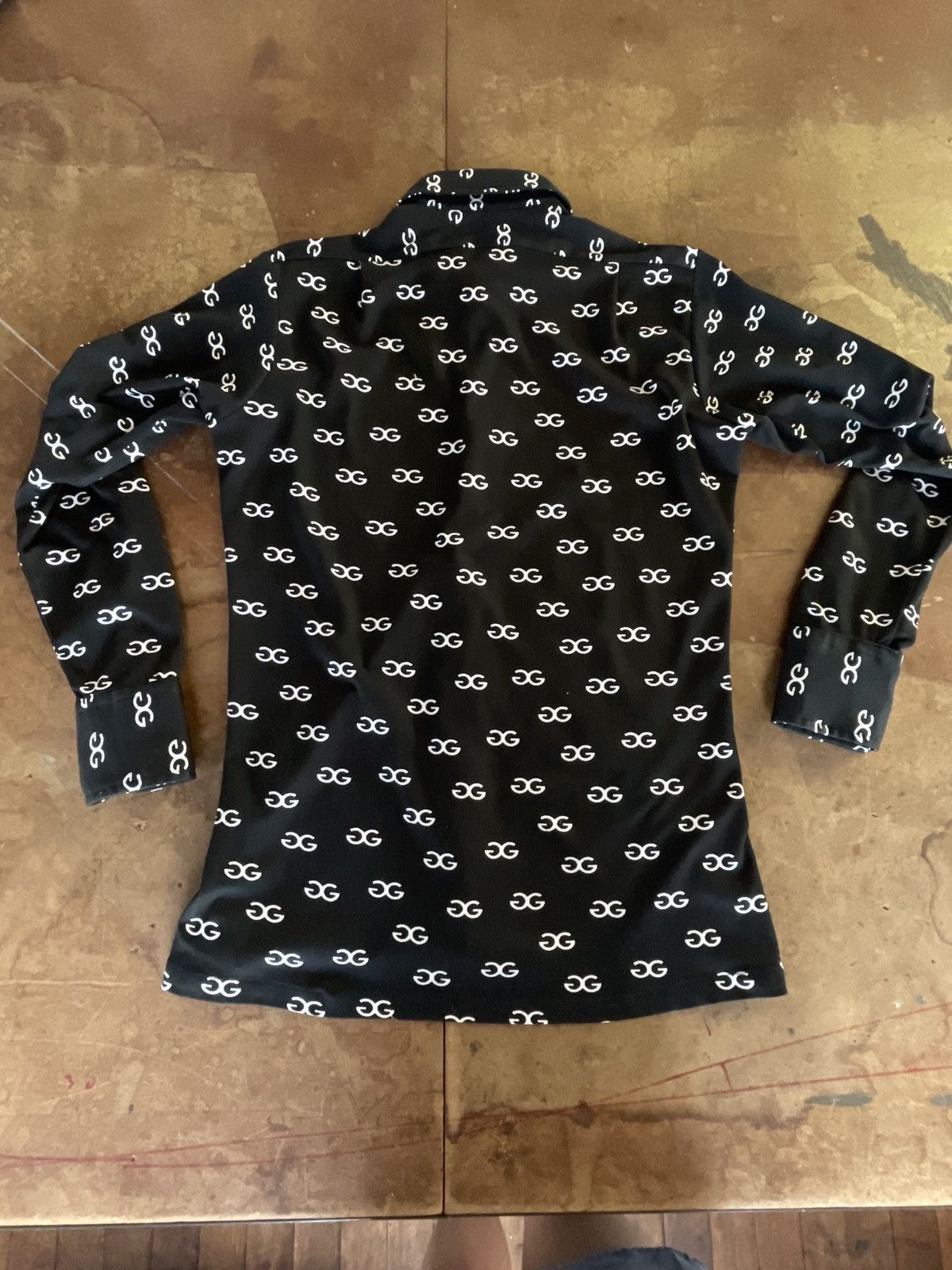 Givenchy RARE 1970’s Givenchy X Chesa GG logo Button Up Shirt Size US S / EU 44-46 / 1 - 3 Thumbnail