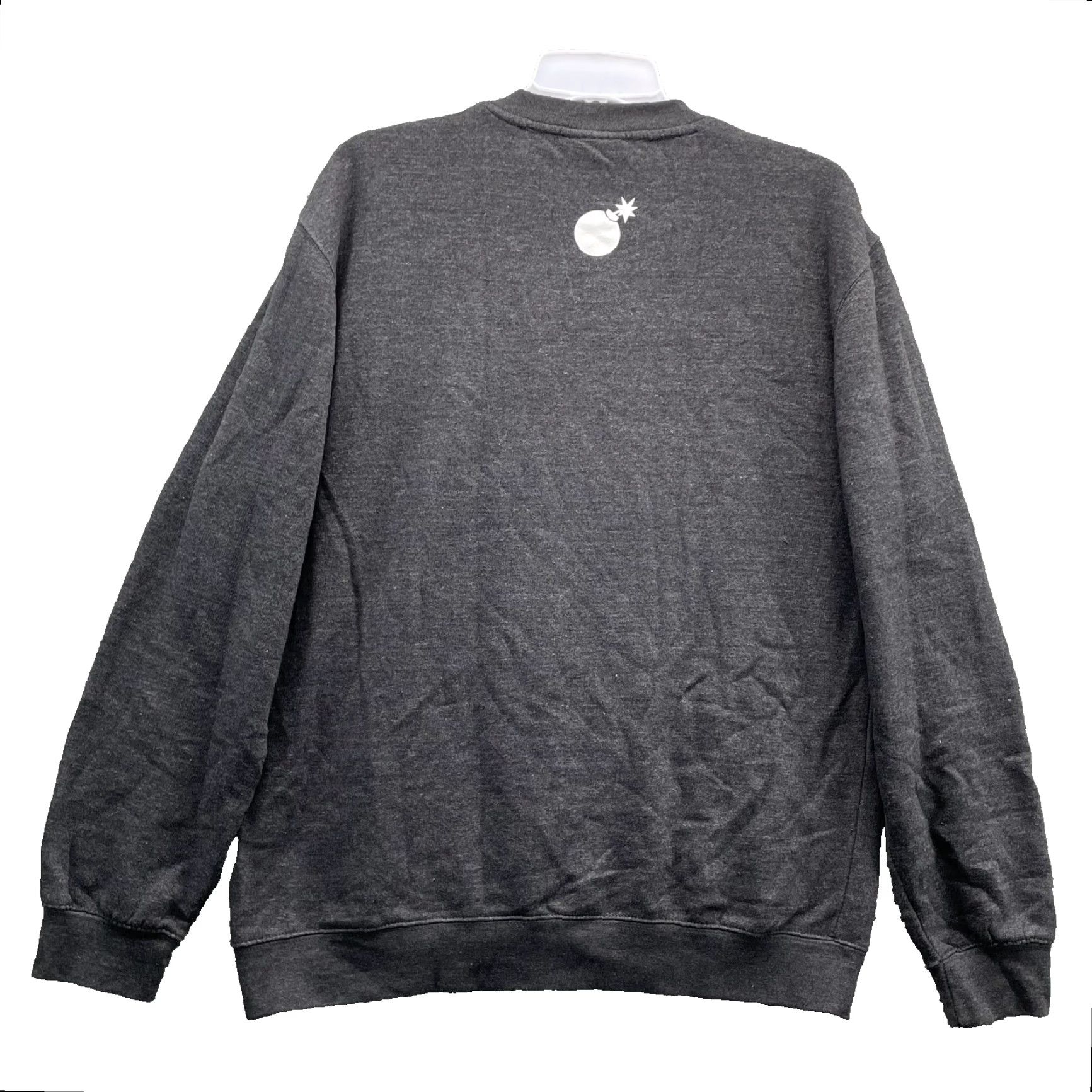 The Hundreds The Hundreds Sweatshirt Men L Gray Crew Neck Streetwear 90s Y2k Surf Western Tennis Graphic Print Logo Healthy? Size US L / EU 52-54 / 3 - 2 Thumbnail