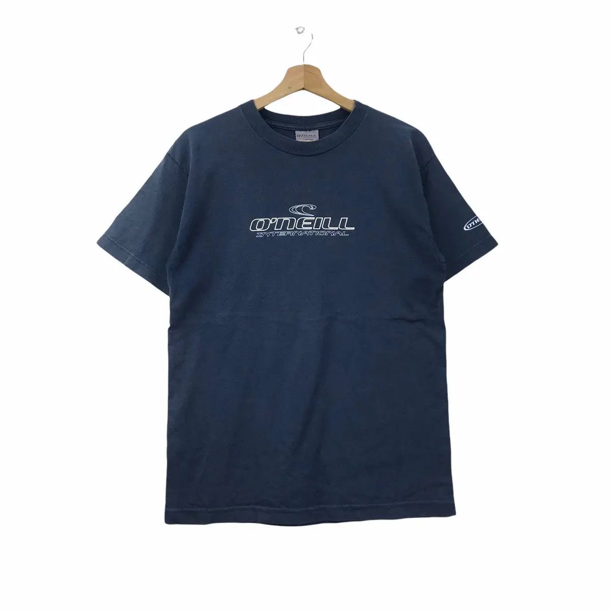 O'Neill Vtg 90’ O’NEILL INTERNATIONAL SURFING Surf Graphic Tee Shirt Size US M / EU 48-50 / 2 - 2 Thumbnail