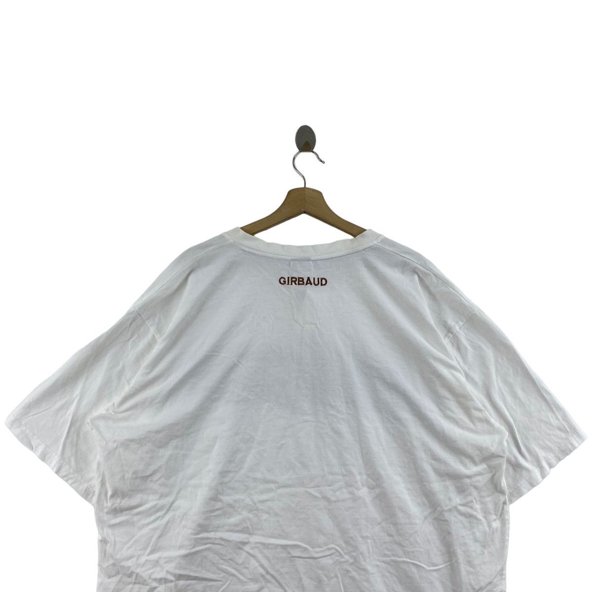 Marithe + Francois Girbaud MARITHÉ FRANÇOIS GIRBAUD Embroidered Brand Oversize White Size US XXL / EU 58 / 5 - 4 Thumbnail