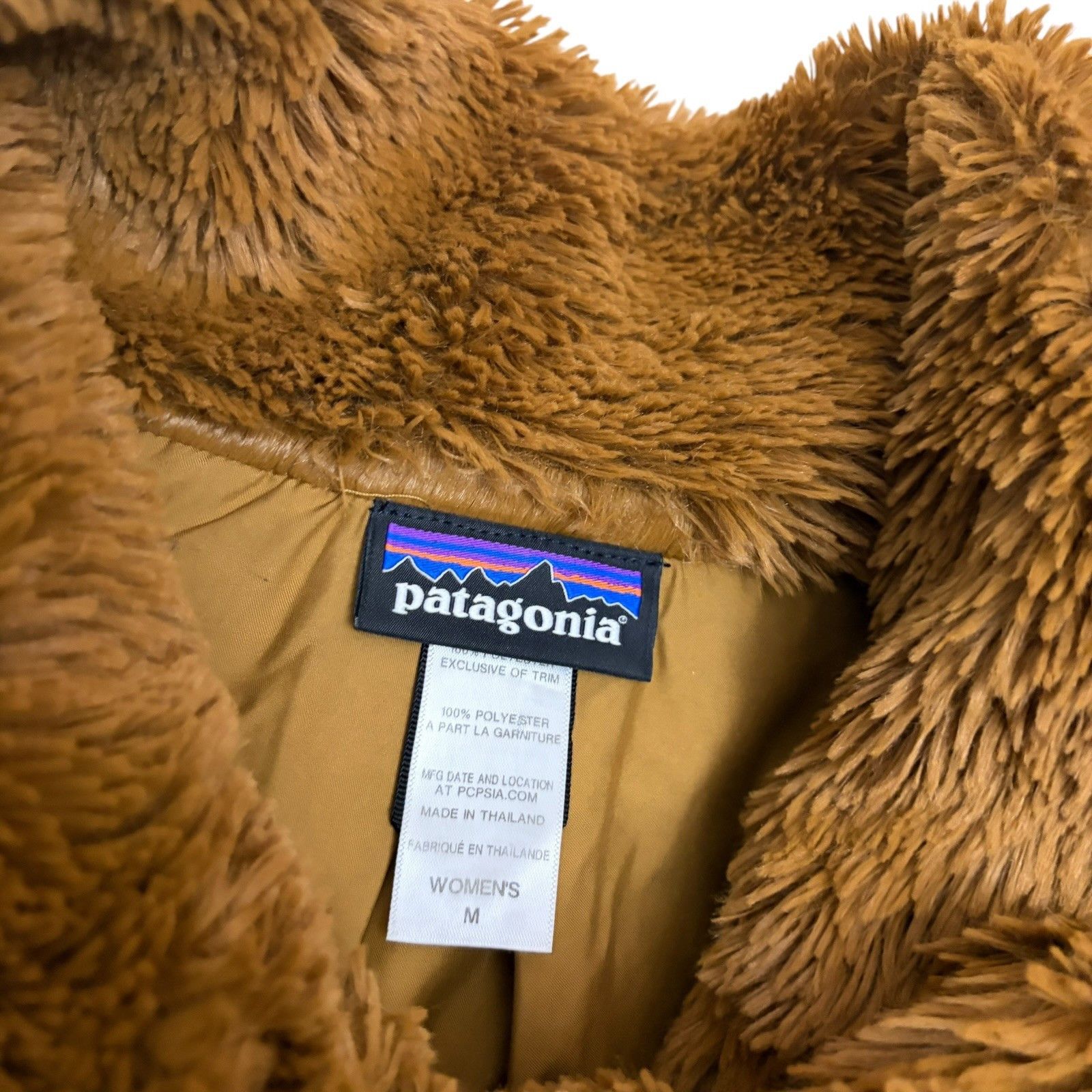 Patagonia PATAGONIA Faux Fur Jacket Fleece Winter Fall Coat Medium Size M / US 6-8 / IT 42-44 - 3 Thumbnail