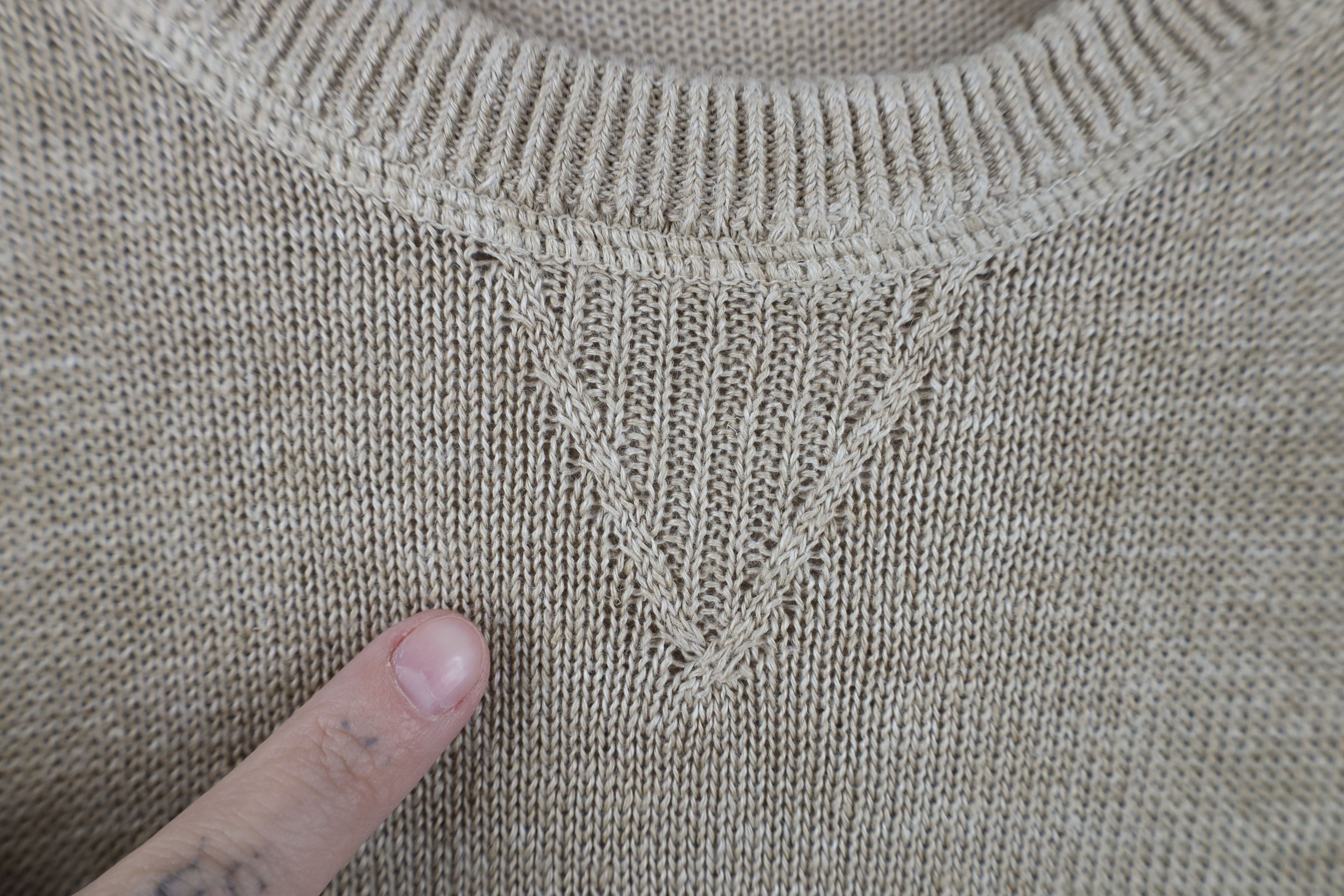 Banana Republic Banana Republic E Canapificio Nazionale Knit Sweater Size US XL / EU 56 / 4 - 4 Thumbnail