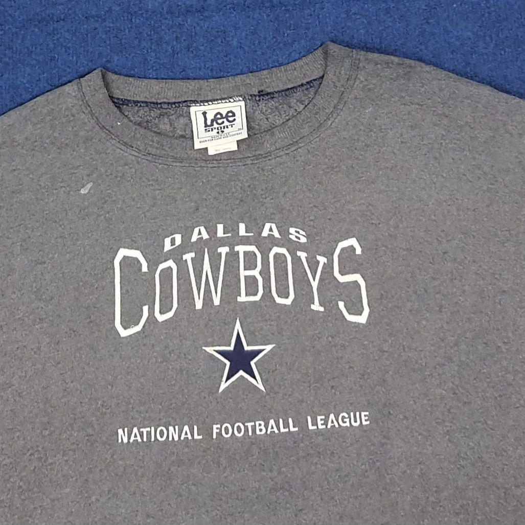 Lee Vintage Dallas Cowboys Football NFL Team Sweatshirt C274N25 Size US XL / EU 56 / 4 - 2 Thumbnail