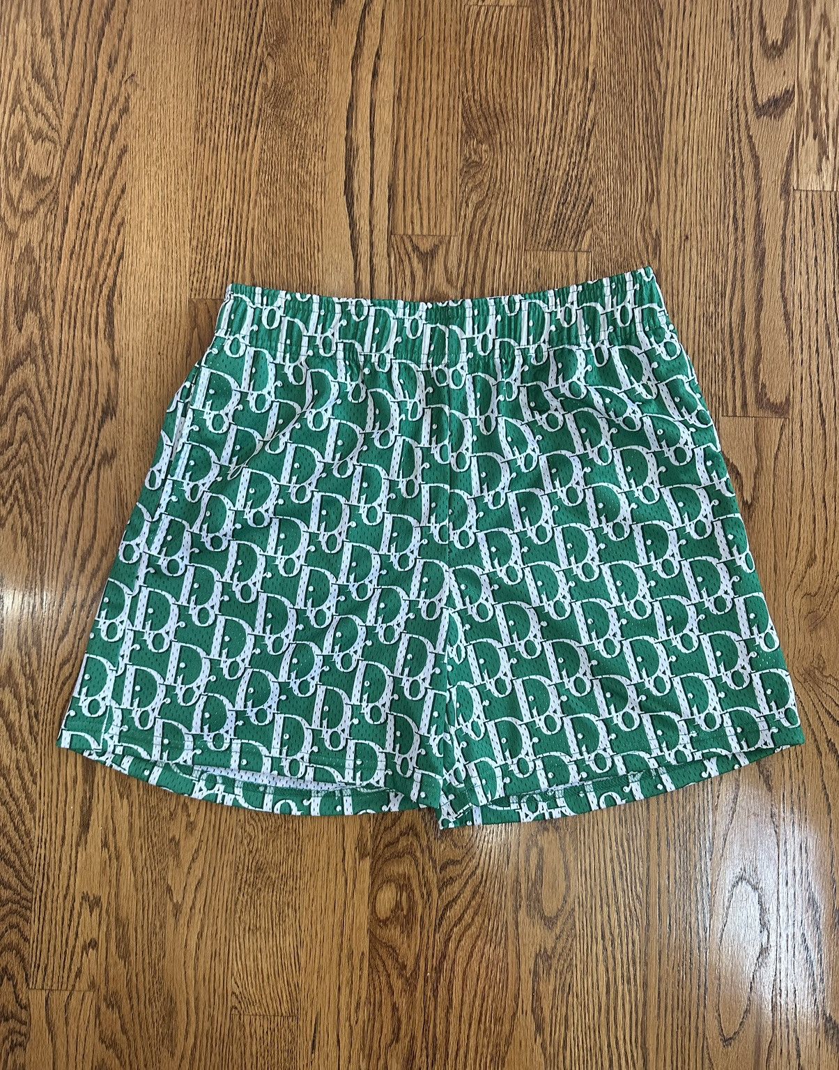 Bravest Studios Slate Monogram Shorts