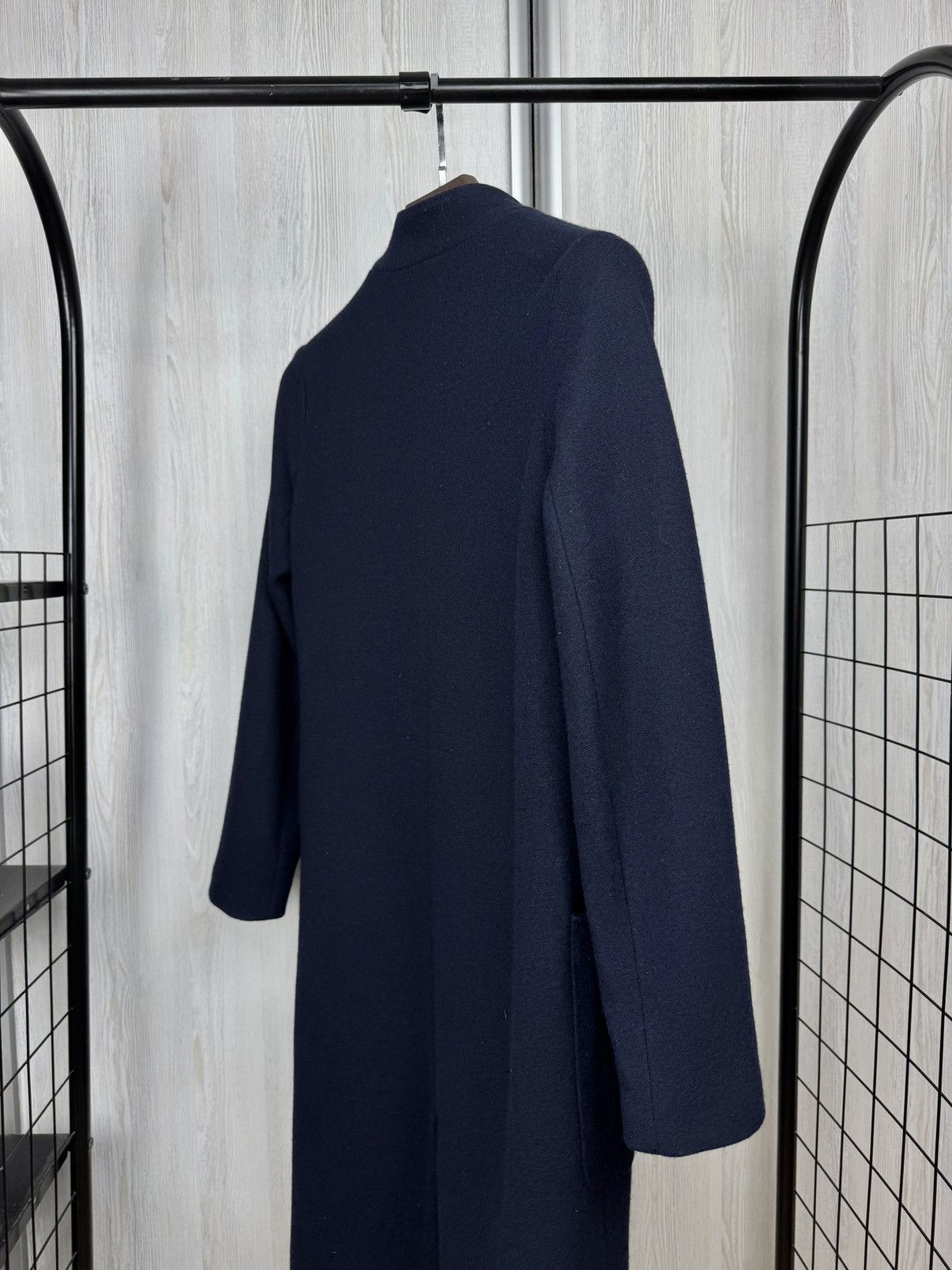 Circolo 1901 Circolo 1901 Luxury wool cashmere 1 button navy blue coat Size S / US 4 / IT 40 - 9 Thumbnail
