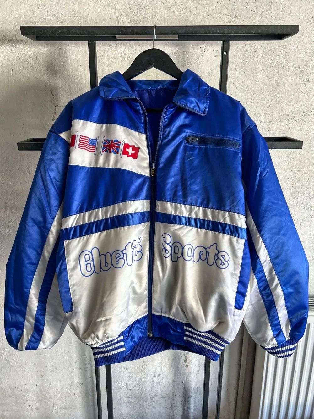 Hysteric Glamour Vintage Kanye West Balenci Style Double Sided Racing Bomber Size US M / EU 48-50 / 2 - 2 Thumbnail