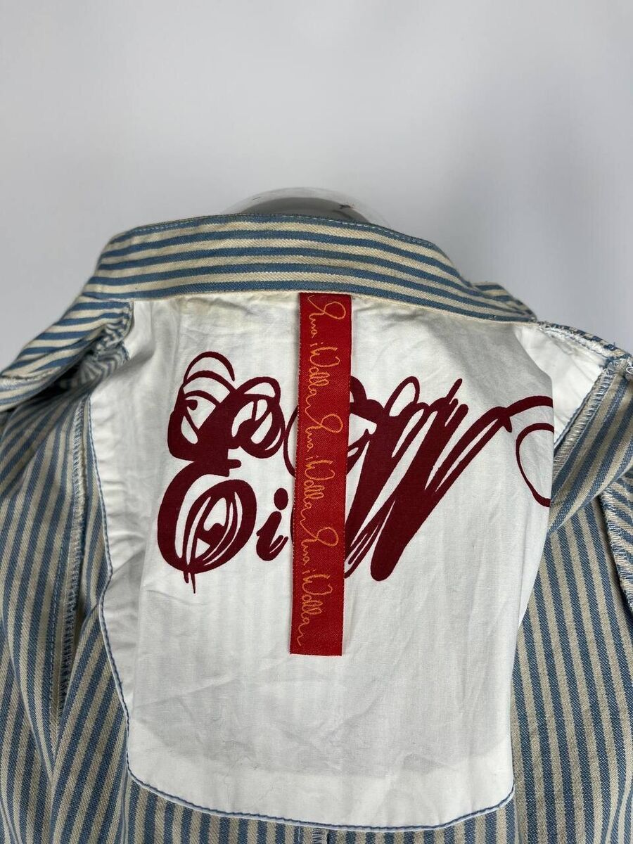 Designer × Japanese Brand Ewa I Walla Blaizer RARE Awant Garde Boho Style L (0347) Size L / US 10 / IT 46 - 7 Thumbnail