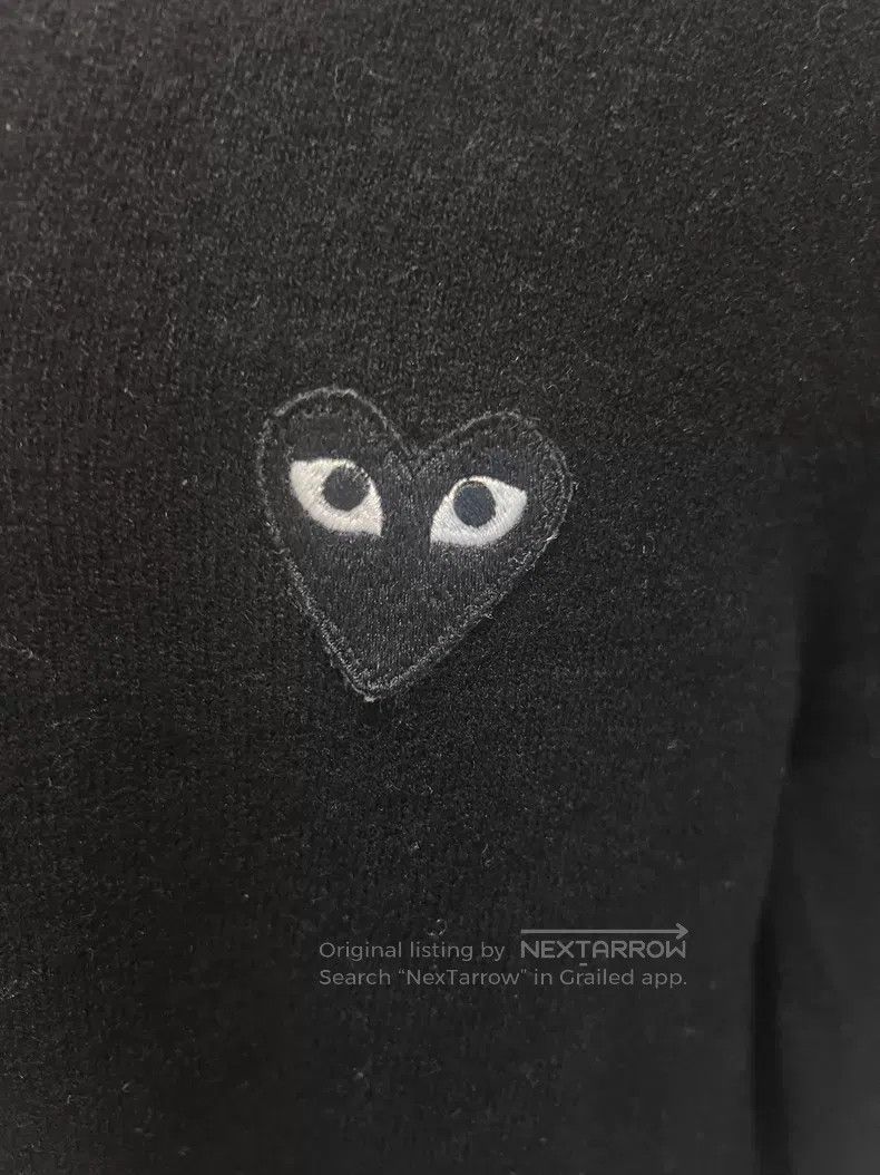 Comme des Garcons Comme Des Garcons Black Wool Cardigan Size XL / US 12-14 / IT 48-50 - 3 Thumbnail