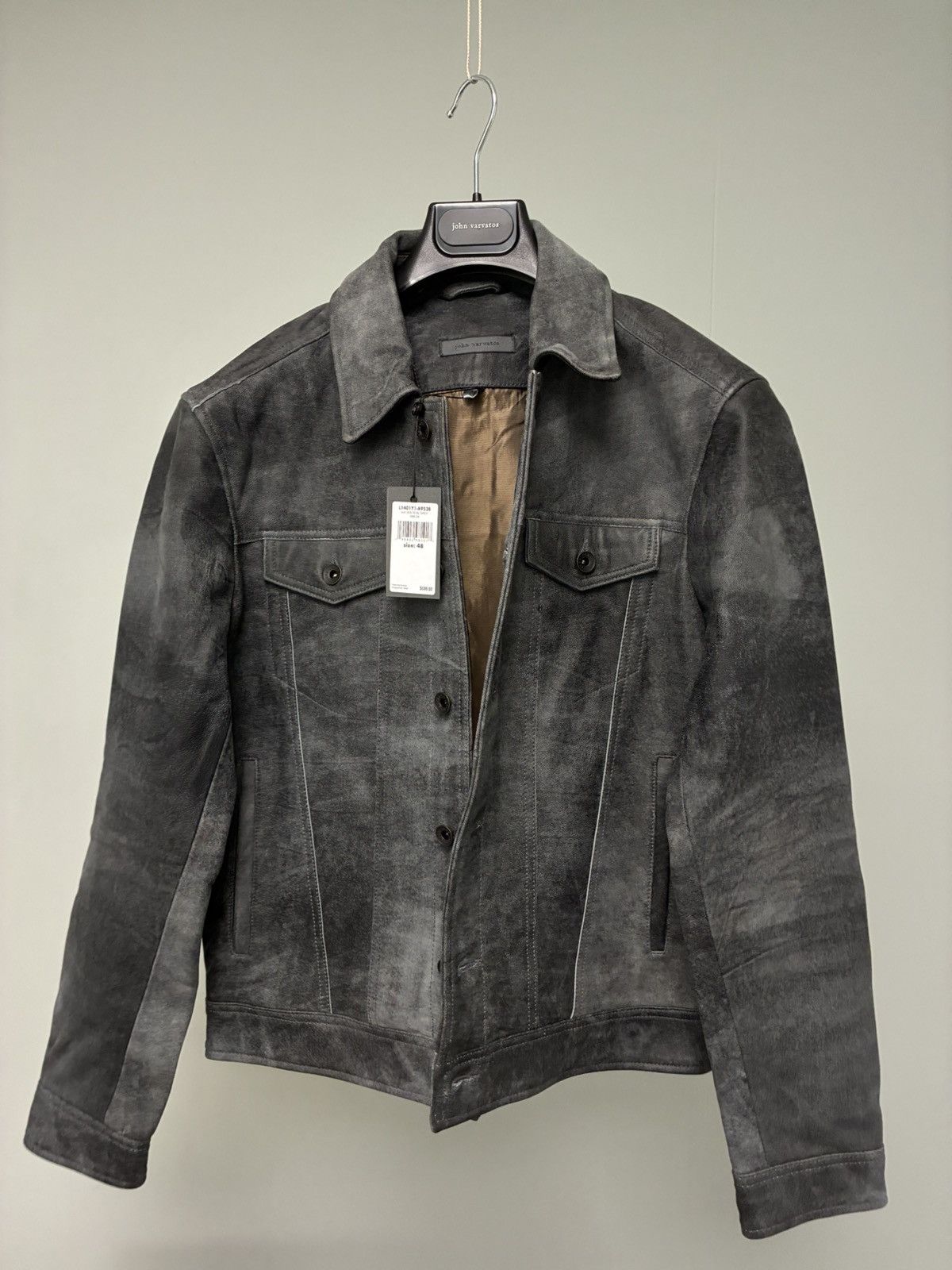 John Varvatos Andrew Trucker Jacket EU 48 USA 38 Size US M / EU 48-50 / 2 - 11 Thumbnail