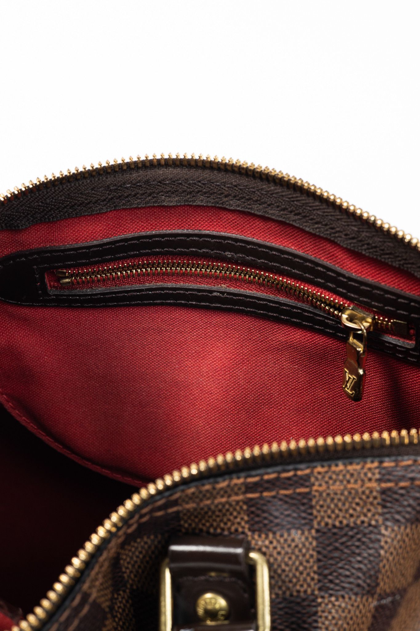 Louis Vuitton Louis Vuitton Speedy Bandouliere 25 Damier Ebene Canvas Bag Size ONE SIZE - 13 Thumbnail