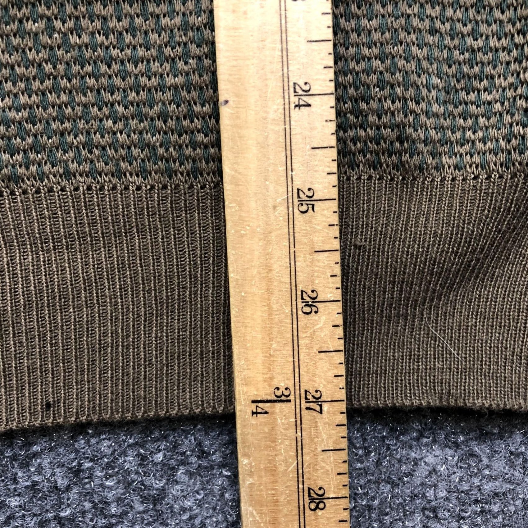 Vintage VINTAGE SCUSA Cardigan Sweater Womens L Green Floral Knit Button Up Size L / US 10 / IT 46 - 3 Thumbnail