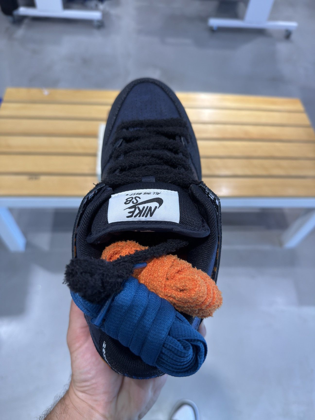 Nike SB Nike SB Dunk pro low X Bluetile “butterfly” Size US 9.5 / EU 42-43 - 3 Thumbnail