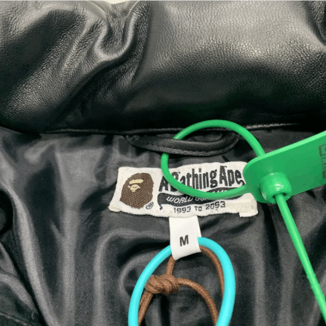 Bape BAPE Black Shiny Down Puffer Jacket Size US M / EU 48-50 / 2 - 2 Thumbnail