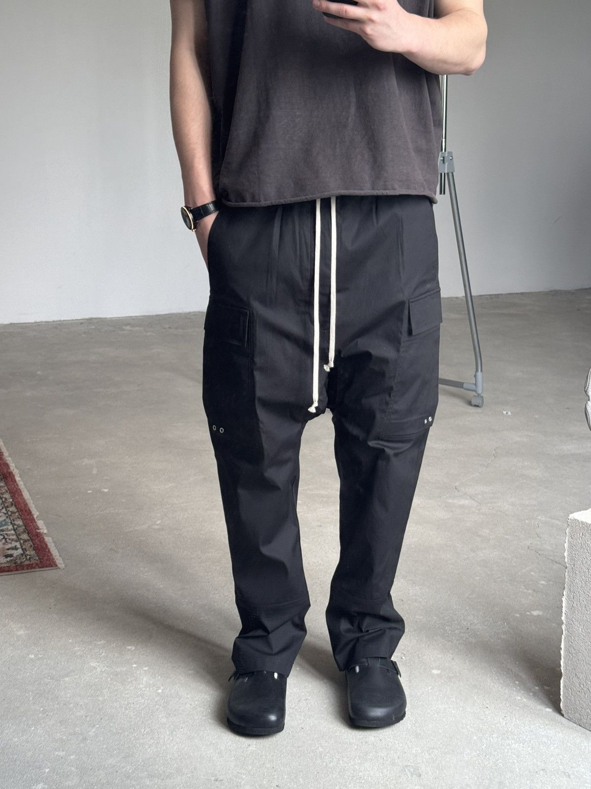 Rick Owens New Rick Owens Cargo Pants Lido Size US 32 / EU 48 - 11 Thumbnail