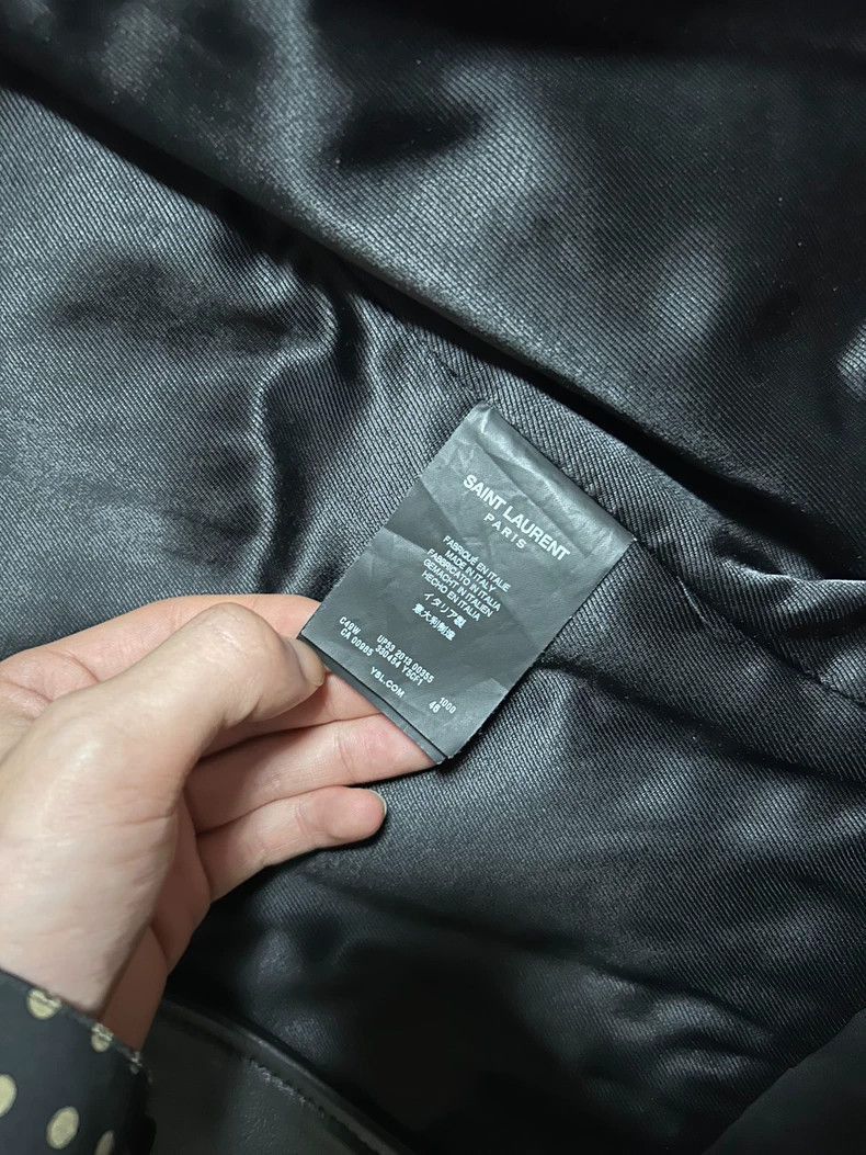 Saint Laurent Paris Saint Laurent Paris 13fw fashion horse fur leather jacket-2 Size US S / EU 44-46 / 1 - 5 Thumbnail