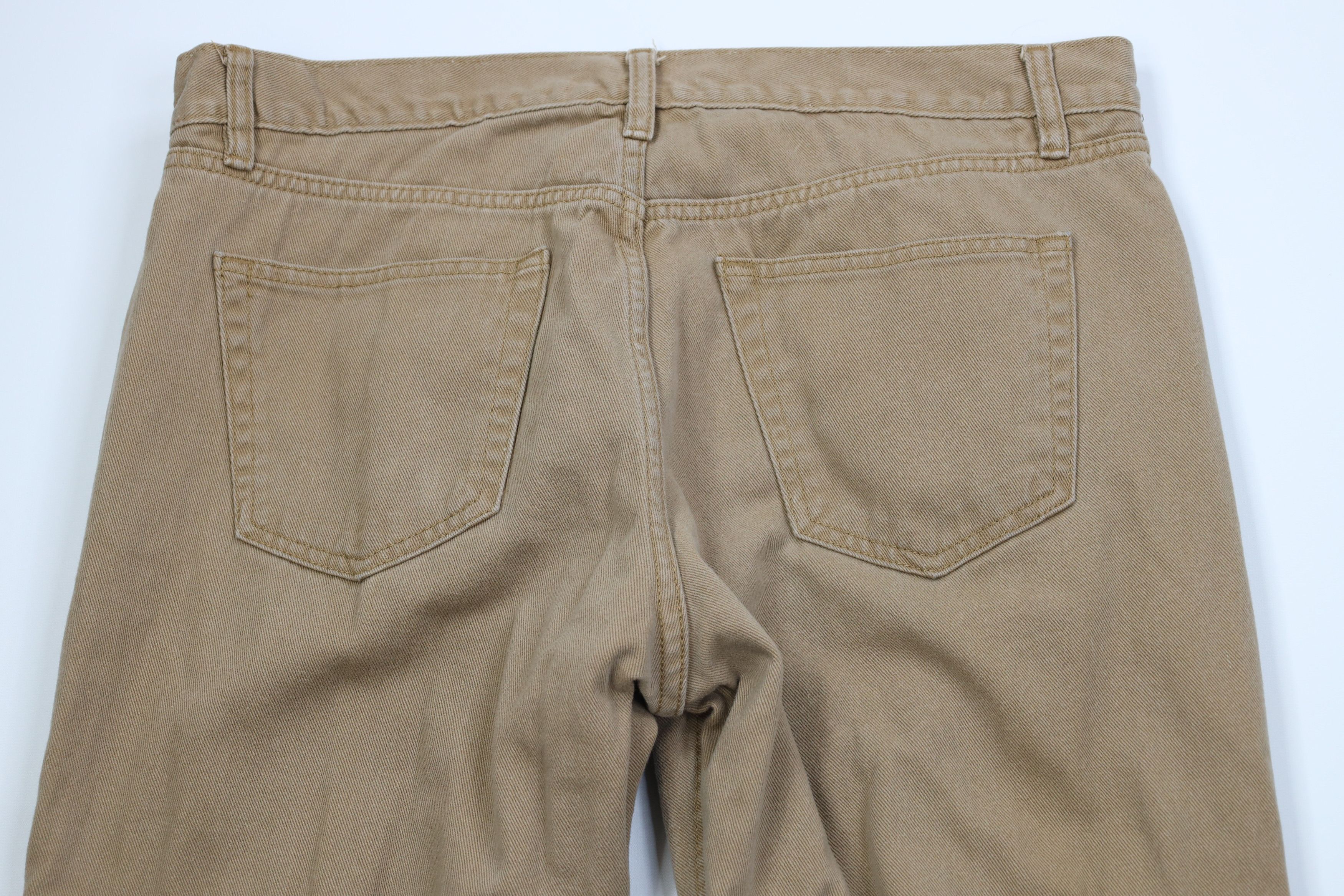 Vintage Vintage Streetwear Heavy Flannel Lined Wide Leg Jeans Beige Size US 38 / EU 54 - 9 Thumbnail
